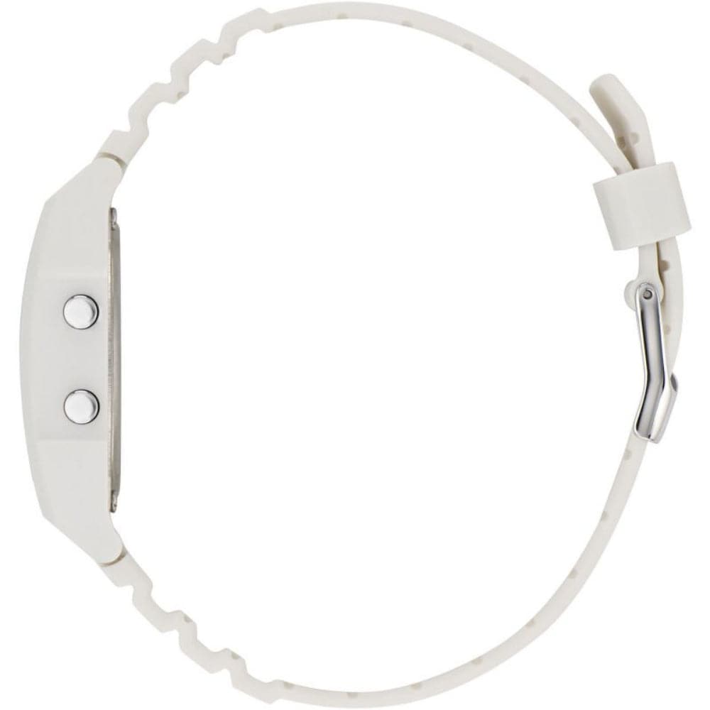Adidas Digital White Resin Strap Unisex Watch AOST23557 - Stylish Sporty Design for Men & Women - Perfect for Running, Gym & Everyday Wear