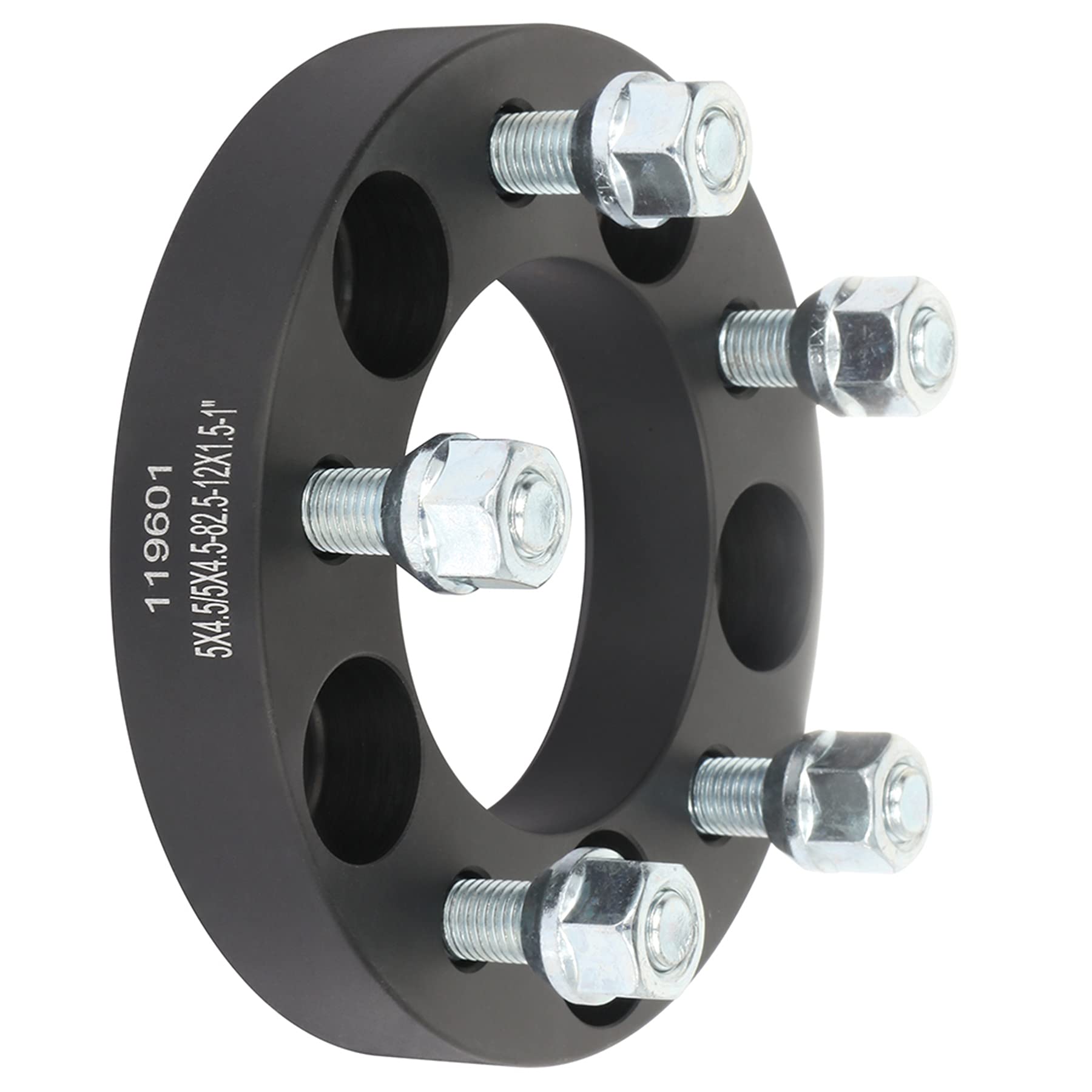 2-Pack 5x114.3 to 5x114.3 Wheel Spacers (5 Lug 5x4.5 to 5x4.5) 12x1.5 Thread 82.5mm Hubcentric - Compatible with Acura RSX/TL/TSX - Enhance Stance & Performance for Street Racing & Custom Builds