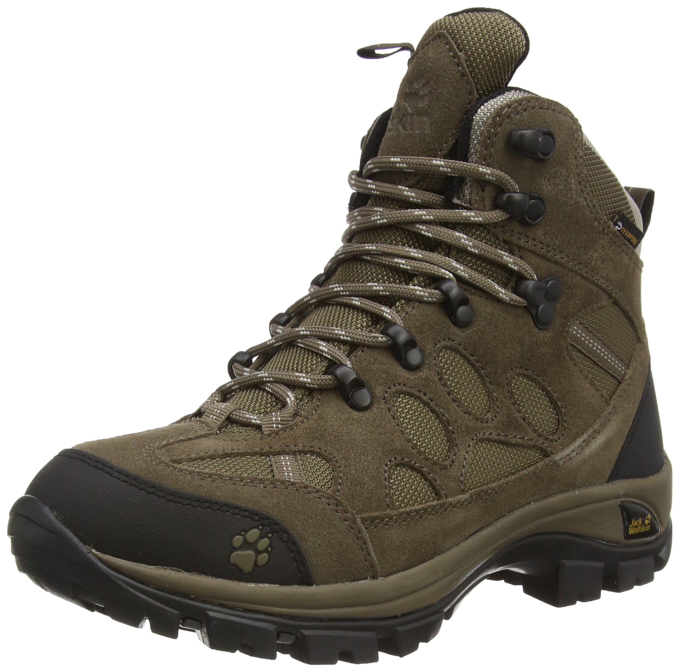 Jack Wolfskin Women's High Rise Hiking Shoes - Waterproof Lightweight Outdoor Boots for Trail Walking & Mountain Climbing | Perfect for Hiking, Camping & Backpacking Adventures