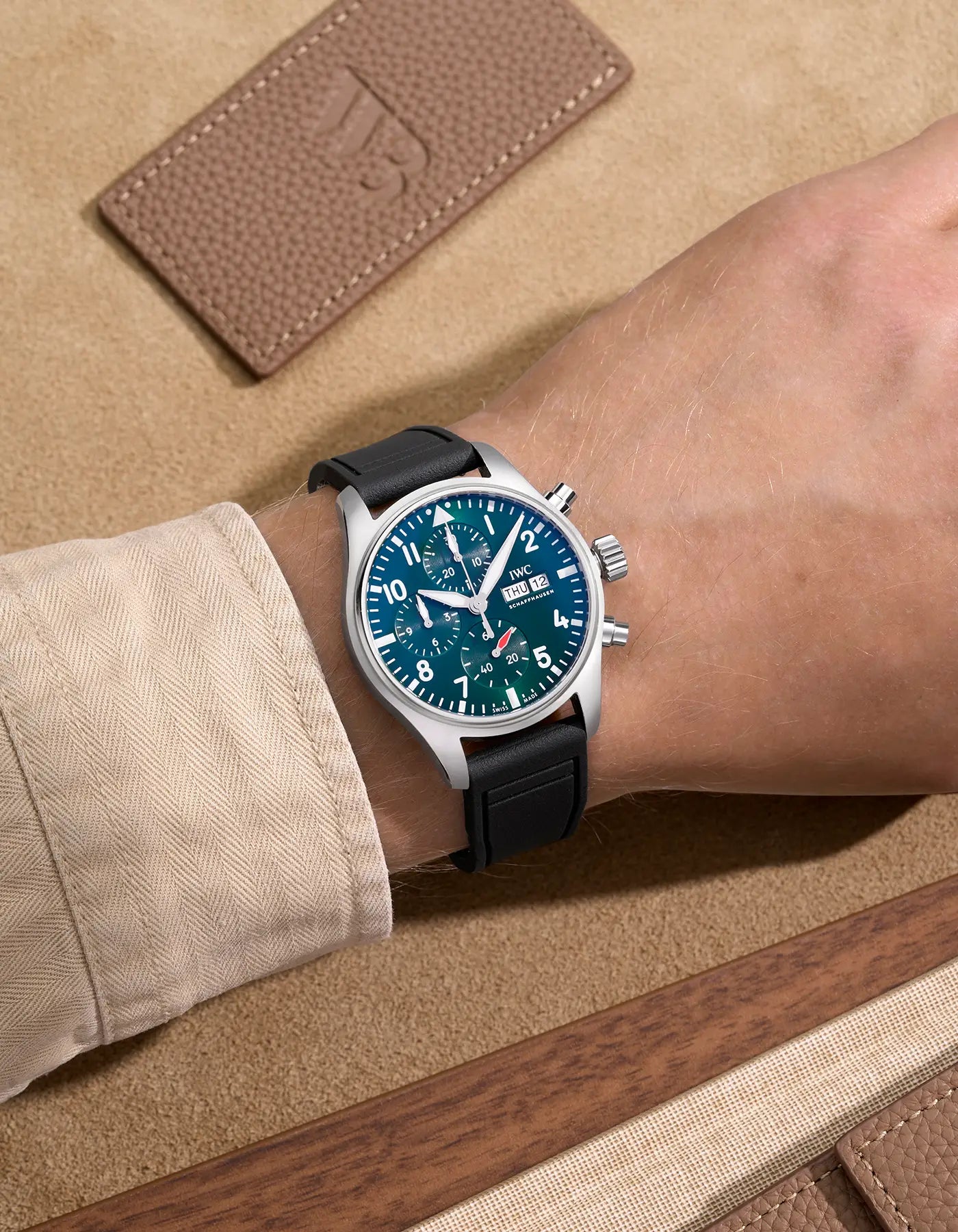 Original IWC Rubber Watch Band - Durable & Comfortable Replacement Strap for IWC Watches | Perfect for Sports, Diving & Everyday Wear