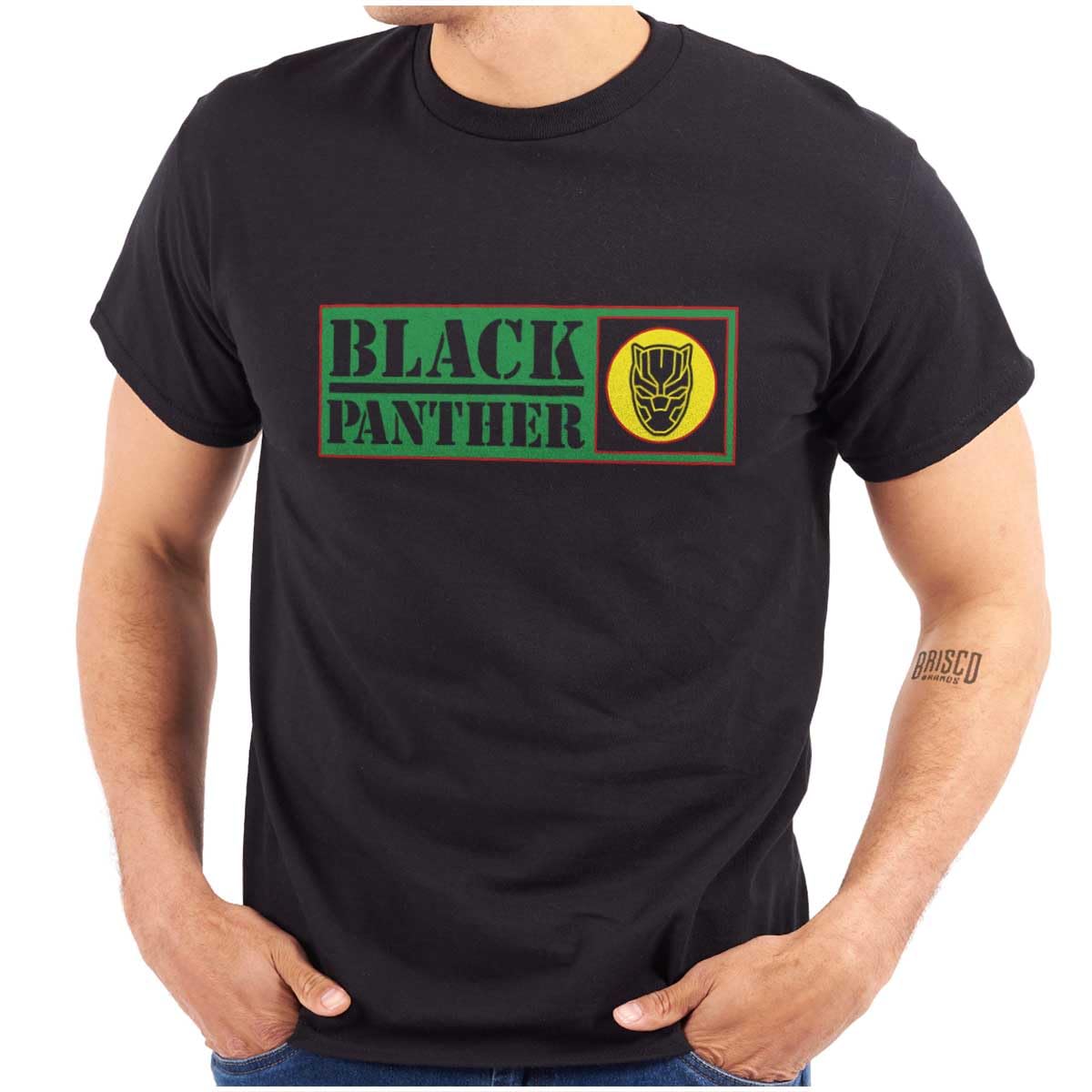Vintage 1990s Hip-Hop African Superhero Graphic T-Shirt for Men & Women - Retro Streetwear, Casual Wear & Hip-Hop Fashion