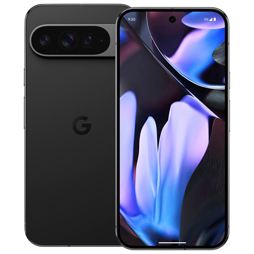 Google Pixel 9 Pro XL 128GB Unlocked Smartphone - Obsidian Black | 5G Android Phone with Advanced Camera | Perfect for Photography, Streaming & Business Use