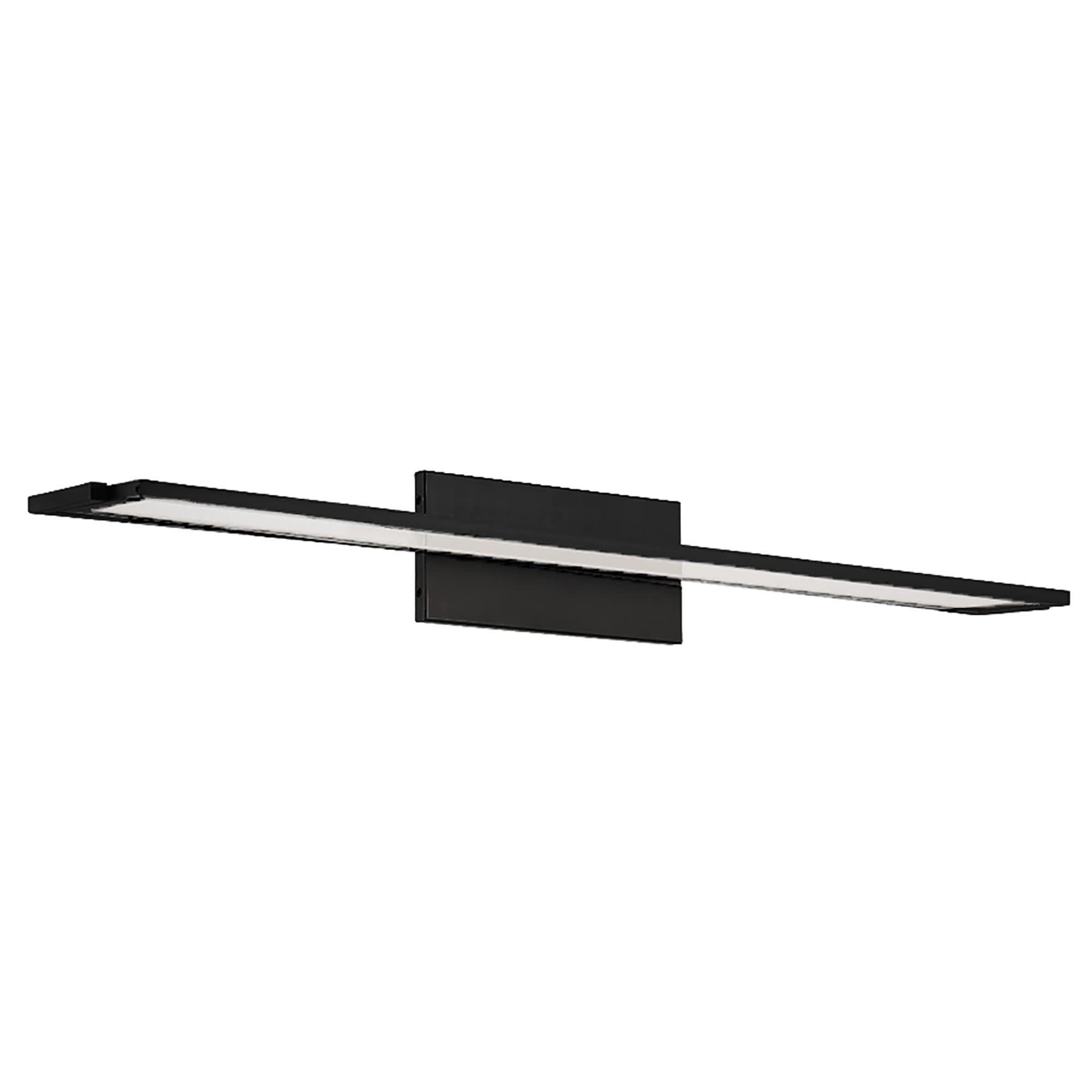 WAC Lighting dweLED 36-inch LED Bathroom Vanity Light, Wall Sconce, 3000K Warm White, Black Finish - Perfect for Bathroom Mirror Lighting, Hallway, and Bedroom Decor