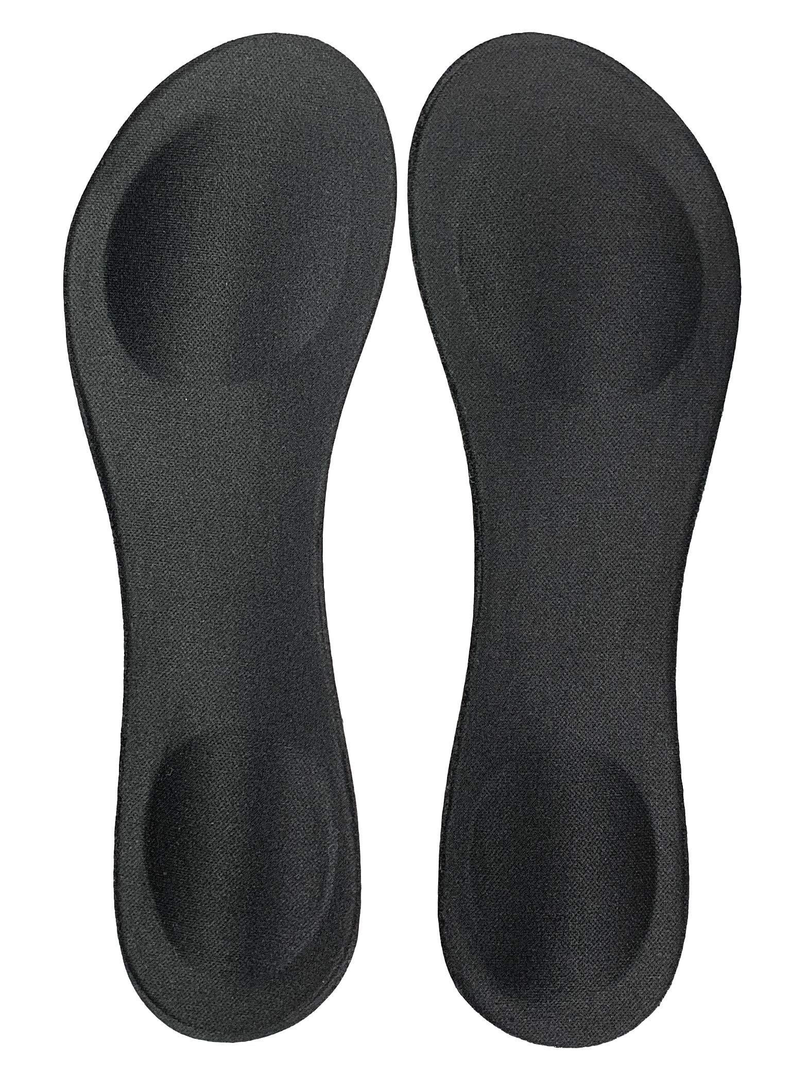 HappyStep 3/4 Length Women's Thin Shoe Insoles for High Heels, Pumps, Open Toe Shoes, Flats & Sandals - Heel & Ball Cushion with Shock Absorption - US Women's Size 5-7 (Black+Leopard) - Perfect for Work, Parties & Everyday Comfort