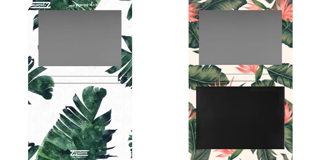 Custom Extra Large Z Palette - Magnetic Makeup Palette for Eyeshadows & Blush - Perfect for Travel, Professional Makeup Artists & Beauty Enthusiasts