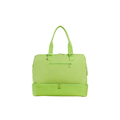 The Weekender Duffle Bag in Citron - Lightweight Travel Duffel for Gym, Weekend Trips & Carry-On Luggage
