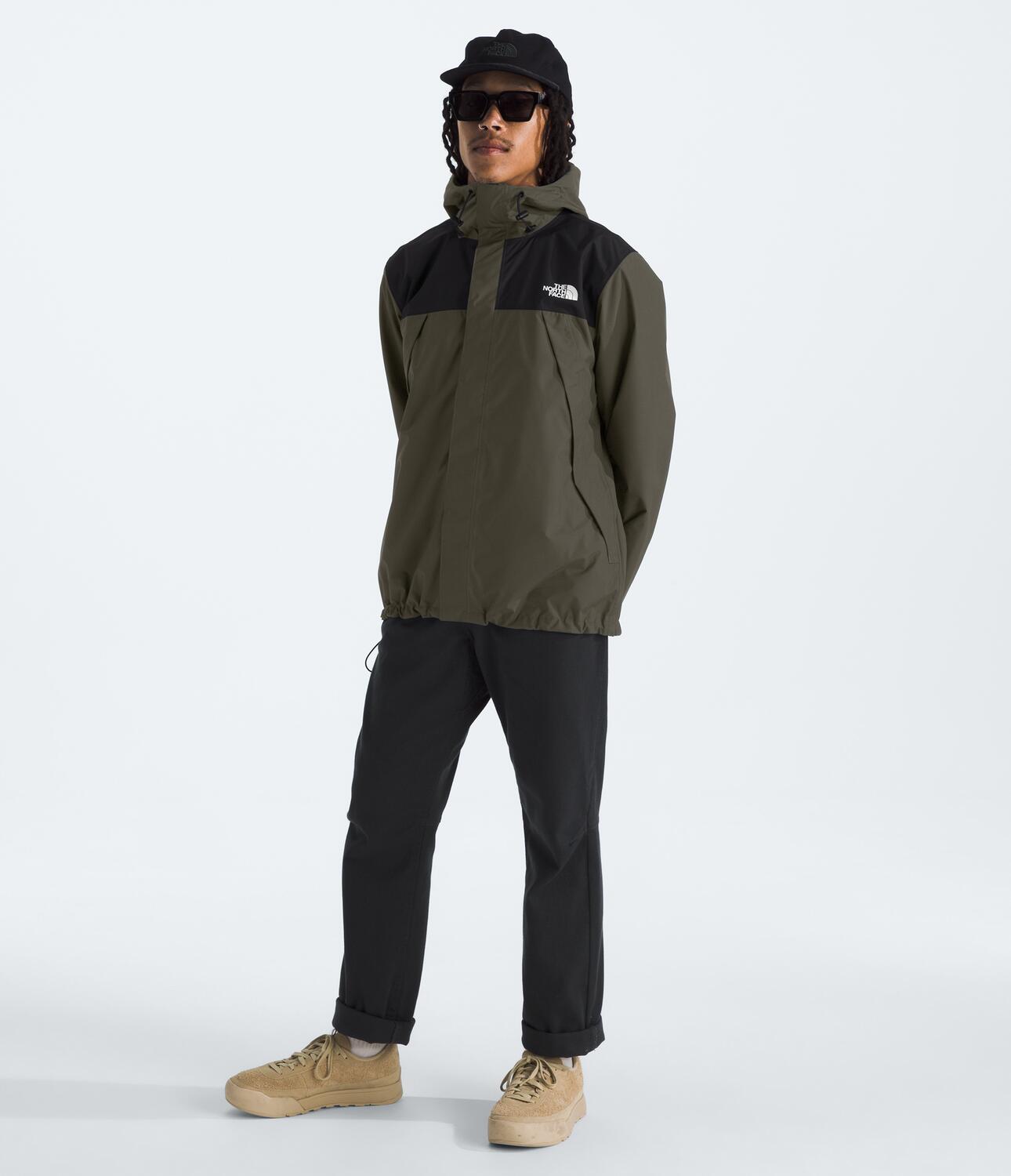 Antora Men's Jacket - Lightweight Waterproof Windbreaker for Outdoor Hiking & Travel | NF0A7QEY