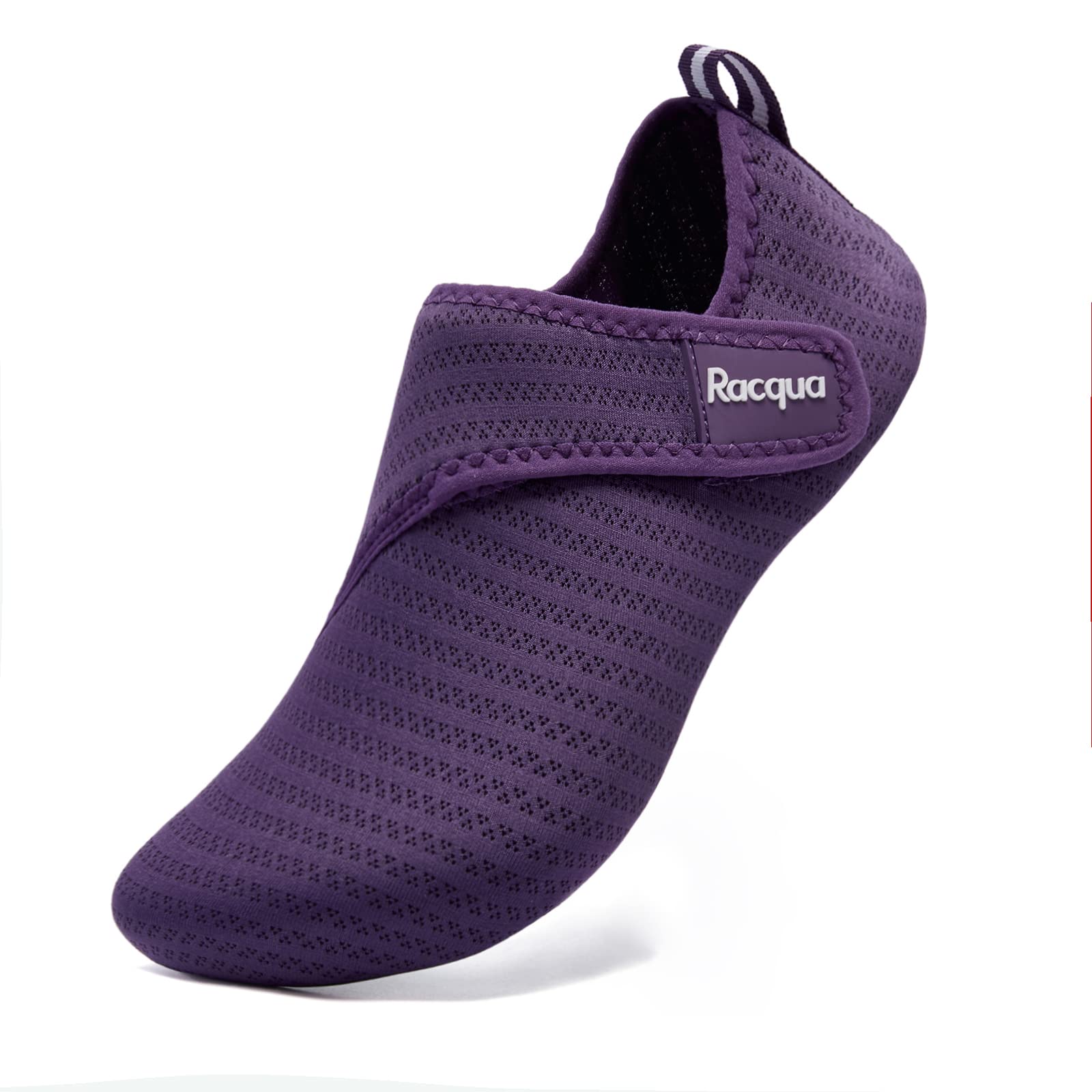 **Racqua Men & Women Water Shoes - Barefoot Quick-Dry Beach Swim Yoga Socks for Swimming, Surfing, Yoga & Outdoor Activities**