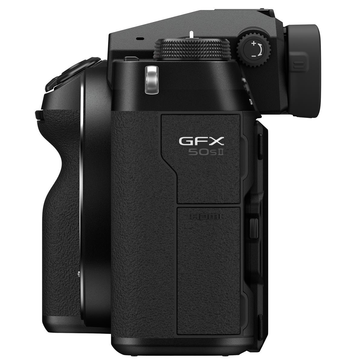 Fujifilm GFX50S II Medium Format Mirrorless Camera Body - Professional Photography, Studio & Outdoor Shooting