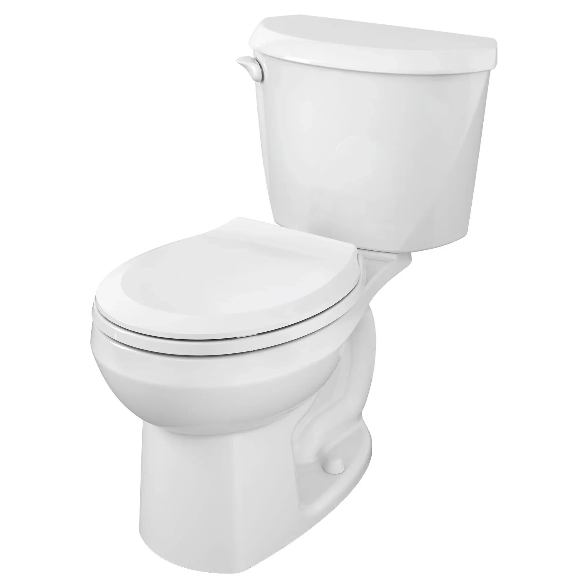 Colony® Two-Piece 1.6 GPF/6.0 LPF Standard Height Round Front Toilet Bowl Without Seat - Perfect for Small Bathrooms & Water-Efficient Homes