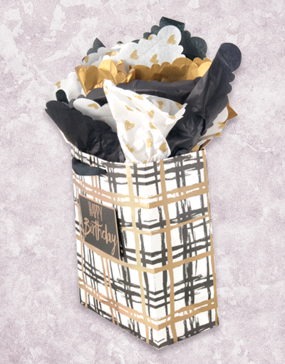 Expressive Birthday Gift Bags - Floral Garden Theme Party Favors for Birthdays, Baby Showers & Special Occasions