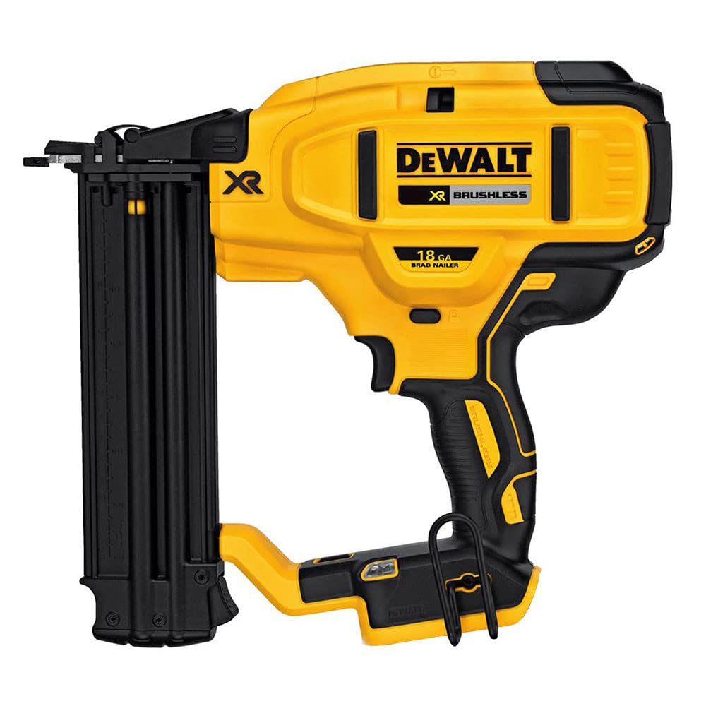 DEWALT DCN680N XR Brushless Cordless 18V Brad Nailer (Tool Only) - Compact & Lightweight for Framing, Trim, and Finish Carpentry Projects