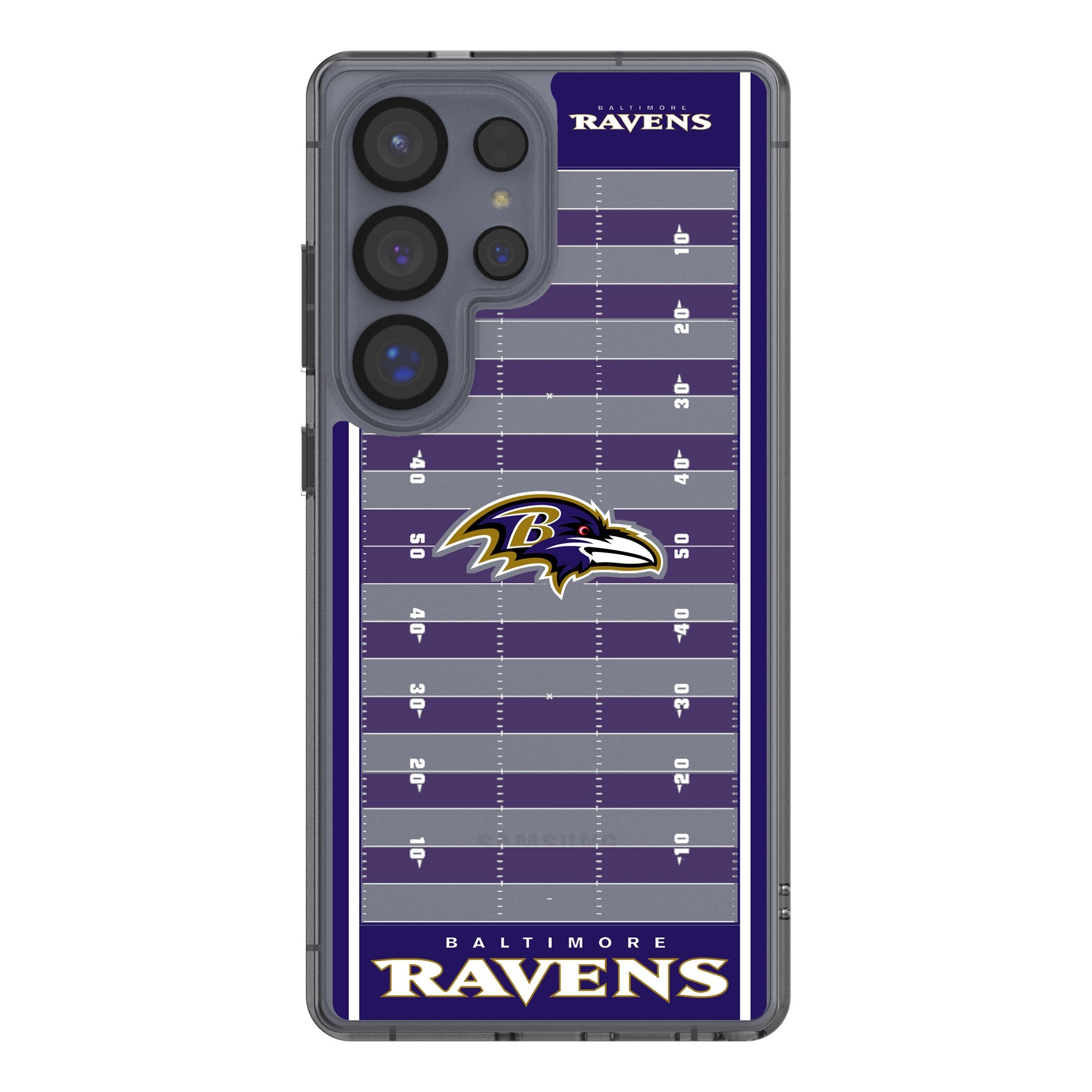 Baltimore Ravens Field Clear Phone Case for Samsung Galaxy - Durable Protective Cover with Team Logo - Perfect for Game Day & Everyday Use