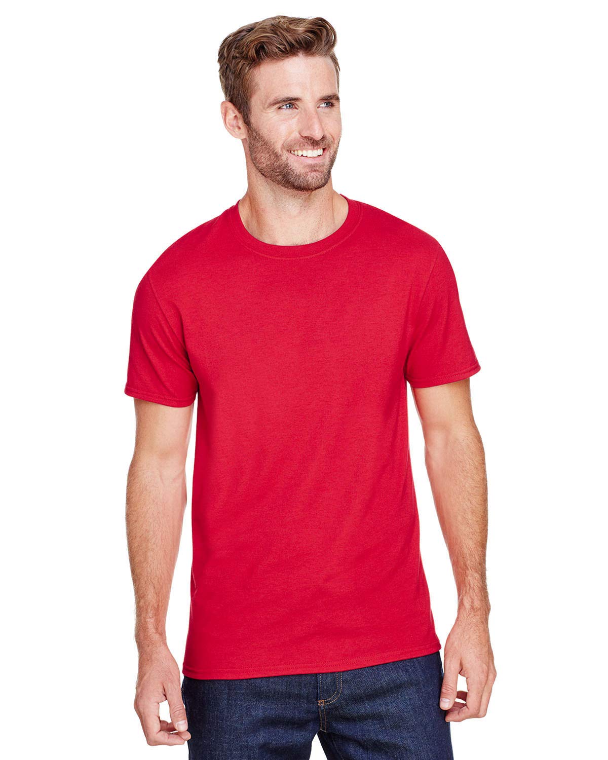 Jerzees Premium Blend Ringspun Cotton Crewneck T-Shirt 560MR - Soft Comfortable Men's Casual Tee for Everyday Wear, Gym & Lounge