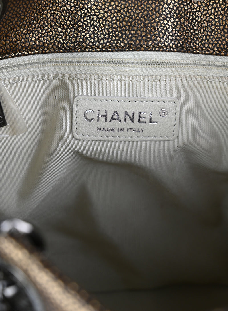 Chanel Mordoré Leather Shopper PST Handbag - Luxury Tote Bag for Women, Perfect for Work, Travel & Everyday Use