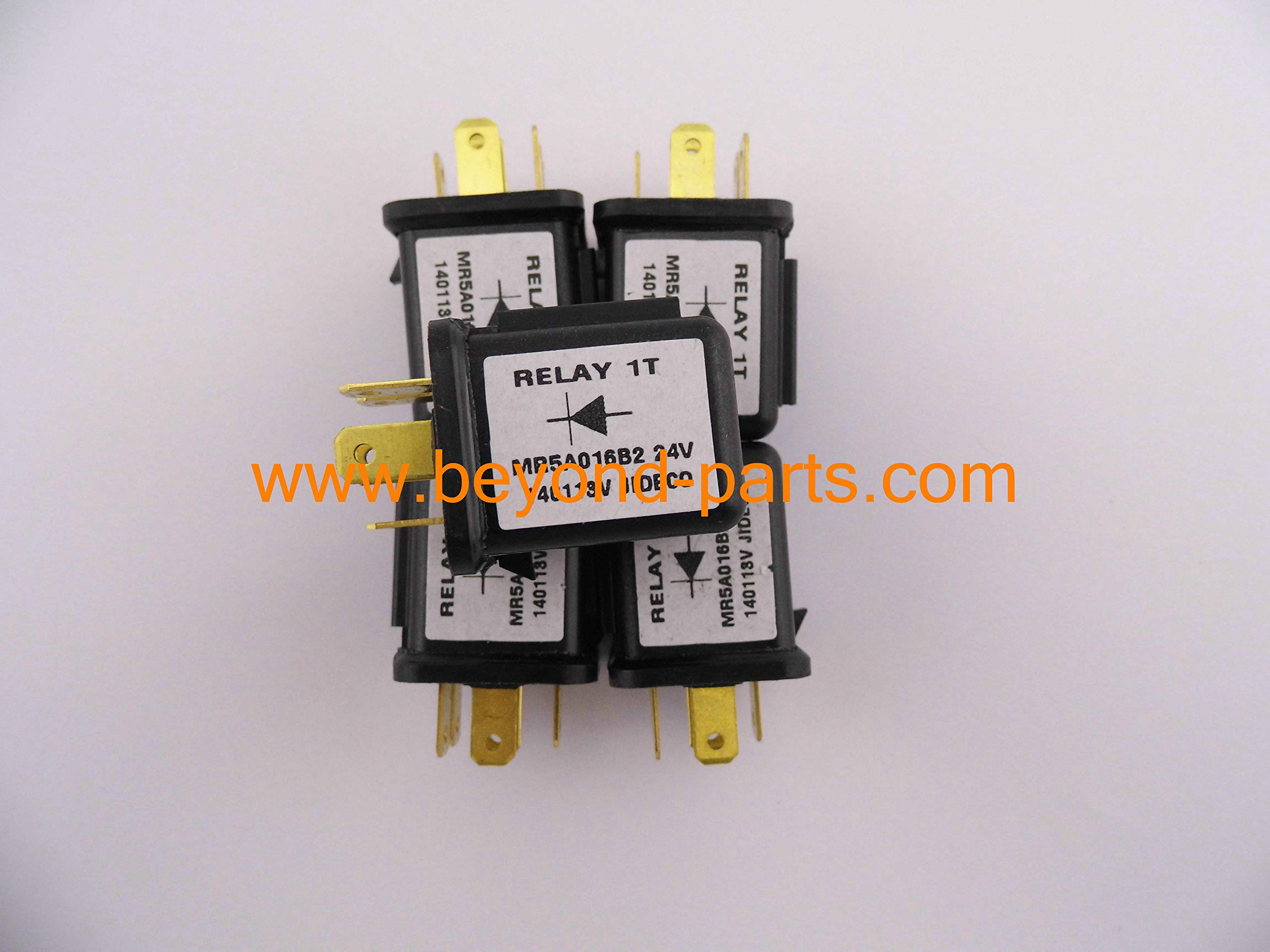 2 Pcs A/C Air Conditioner Relay 569-06-61960 5690661960 for Komatsu PC200-8 Excavator - Heavy Duty Cooling System Replacement Part for Construction Equipment