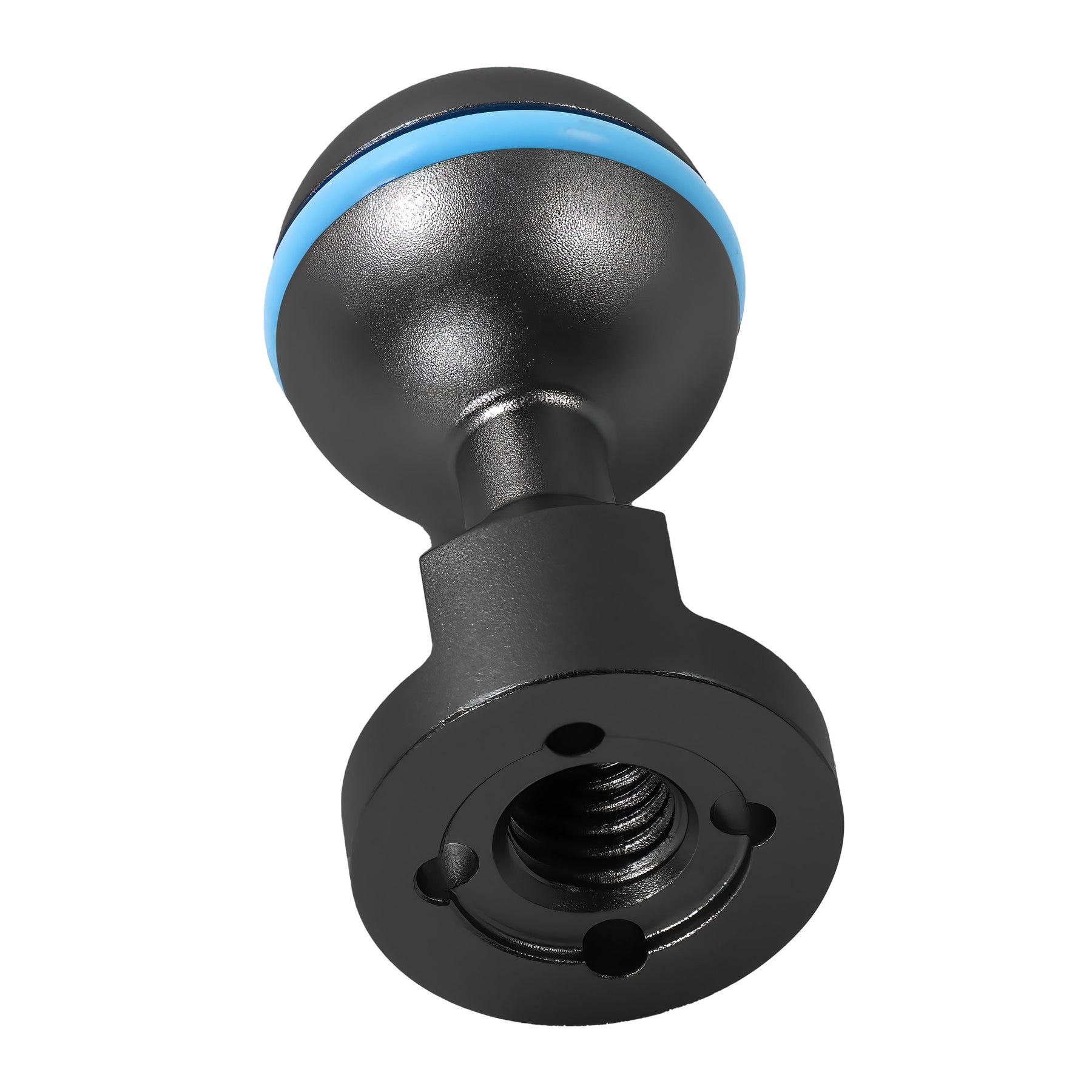 Kondor Blue Ball Head 3/8'' Accessory Mount for Magic Arms - Raven Black | Camera Rig Stabilizer for DSLR, Mirrorless & Video Production