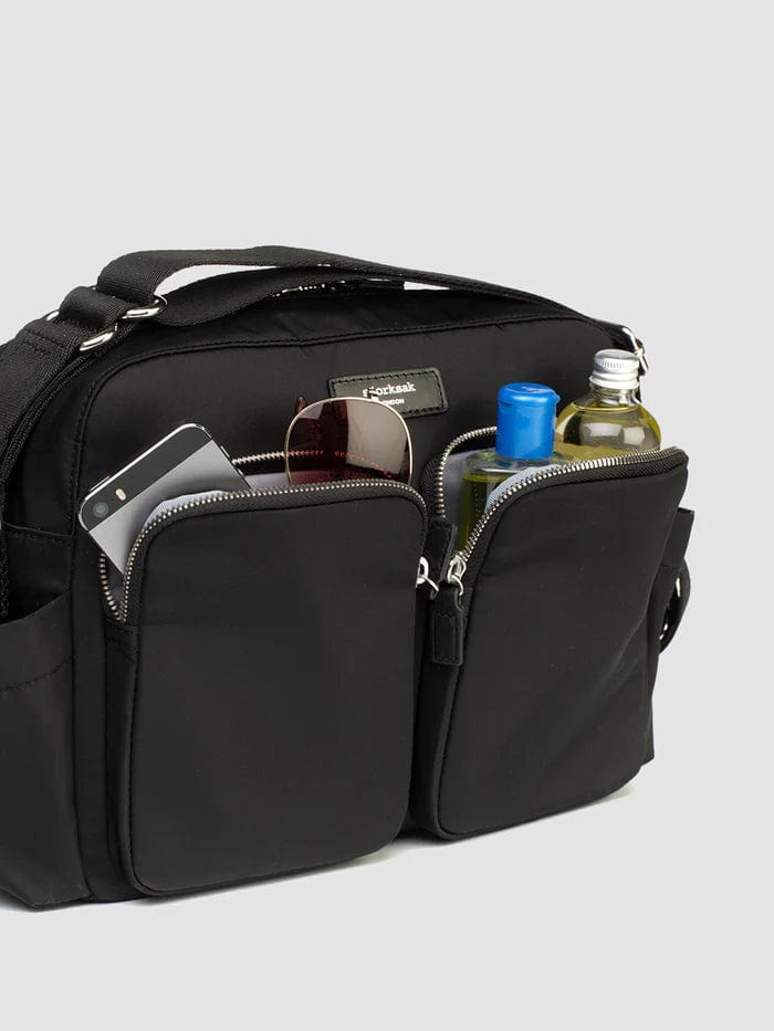 Storksak Eco-Friendly Stroller Bag - Waterproof Diaper Bag for Moms, Perfect for Travel, Shopping & Daily Use