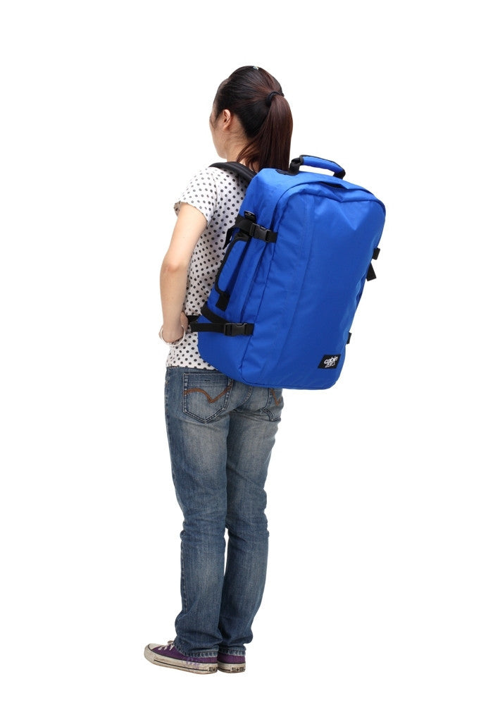 CabinZero Classic 44L Travel Backpack - Lightweight Carry-On Luggage for Men & Women | Perfect for Airplane, Weekend Trips & Outdoor Adventures