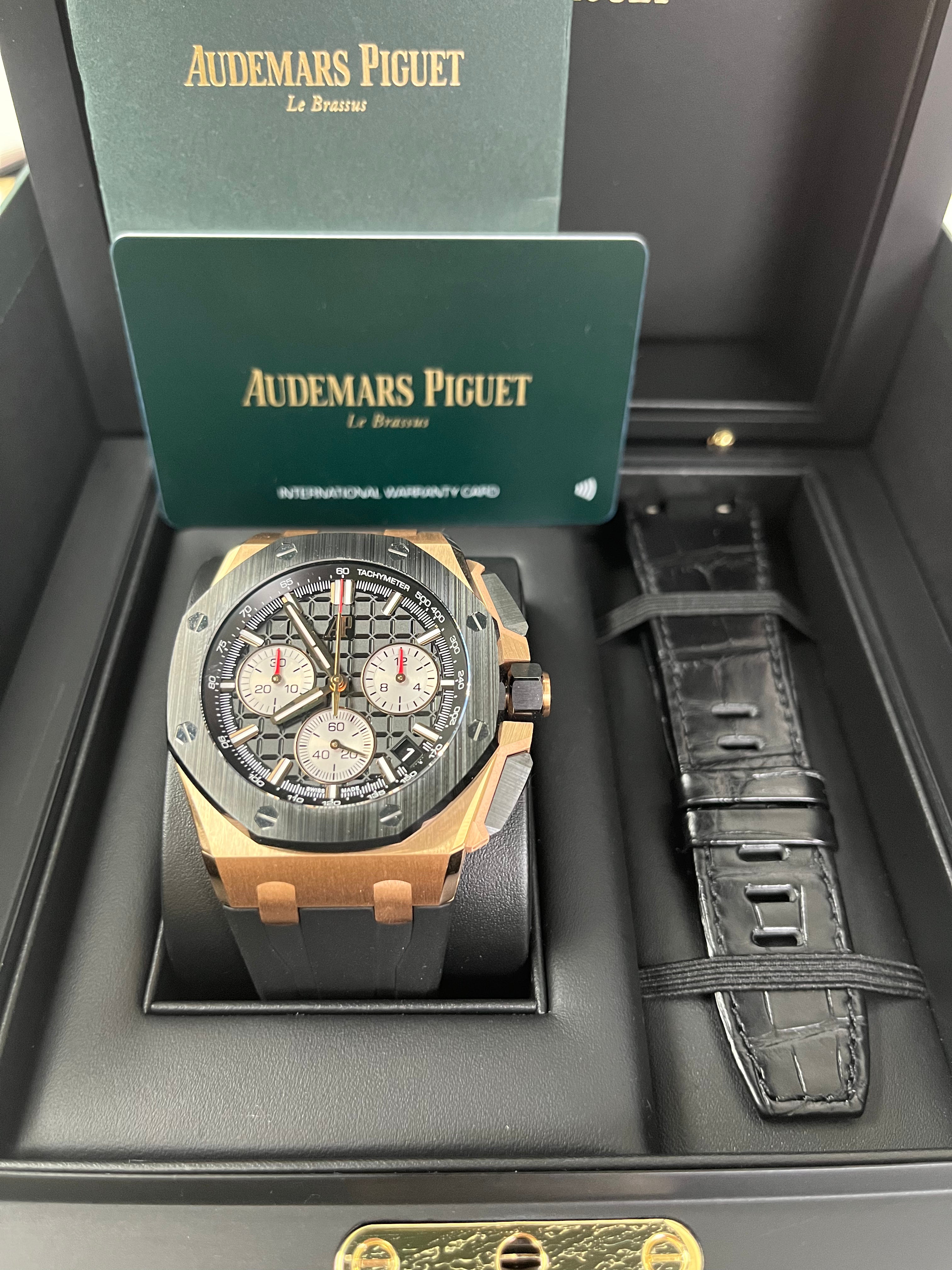 Audemars Piguet Royal Oak Offshore Selfwinding Chronograph Men's Watch 26420RO.OO.A002CA.01 - Luxury Swiss Automatic Chronograph for Business, Gala & Special Occasions