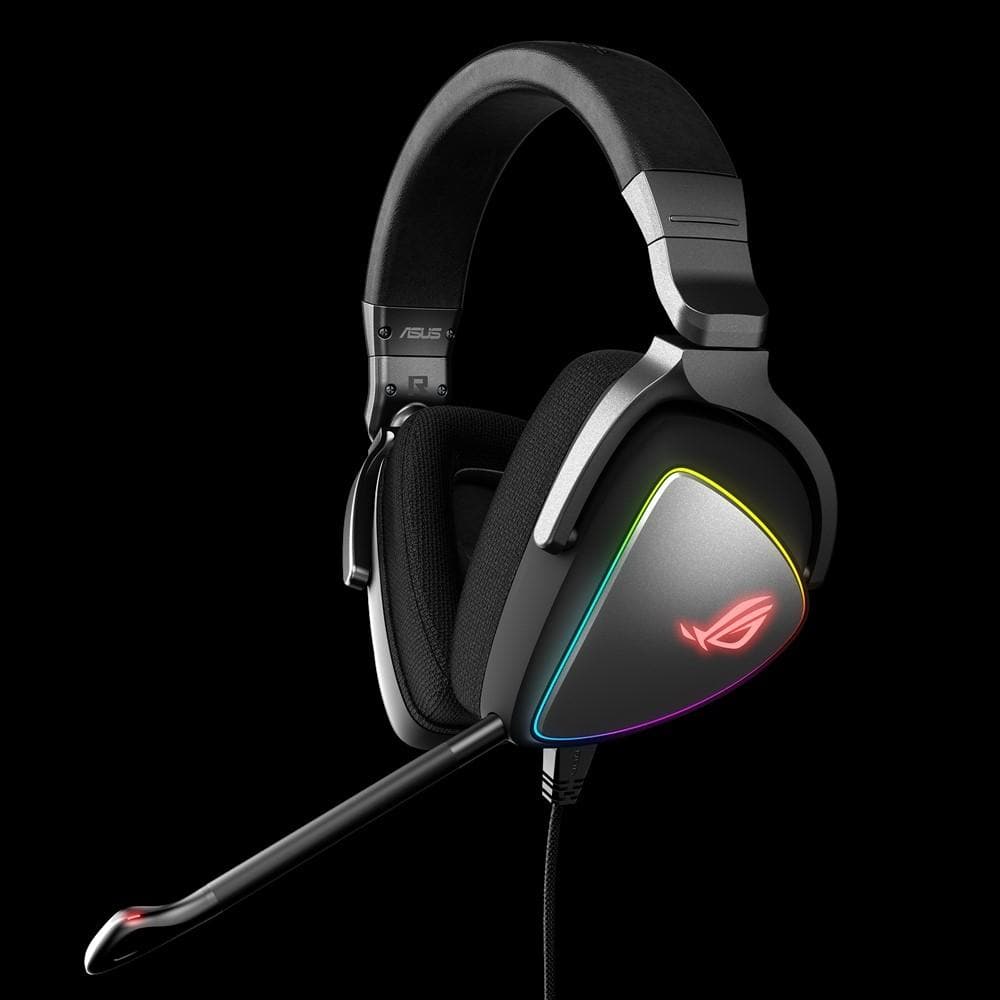 ASUS ROG Delta Type-C RGB Gaming Headset with Hi-Res DAC - 7.1 Surround Sound for PC, PS4, PS5 - Perfect for FPS, MOBA & Streaming (2-Year Warranty)