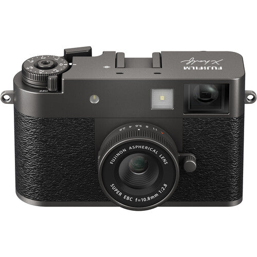 FUJIFILM X Half Frame Digital Camera - Charcoal Silver Retro Film Style | Perfect for Travel Photography & Street Shooting