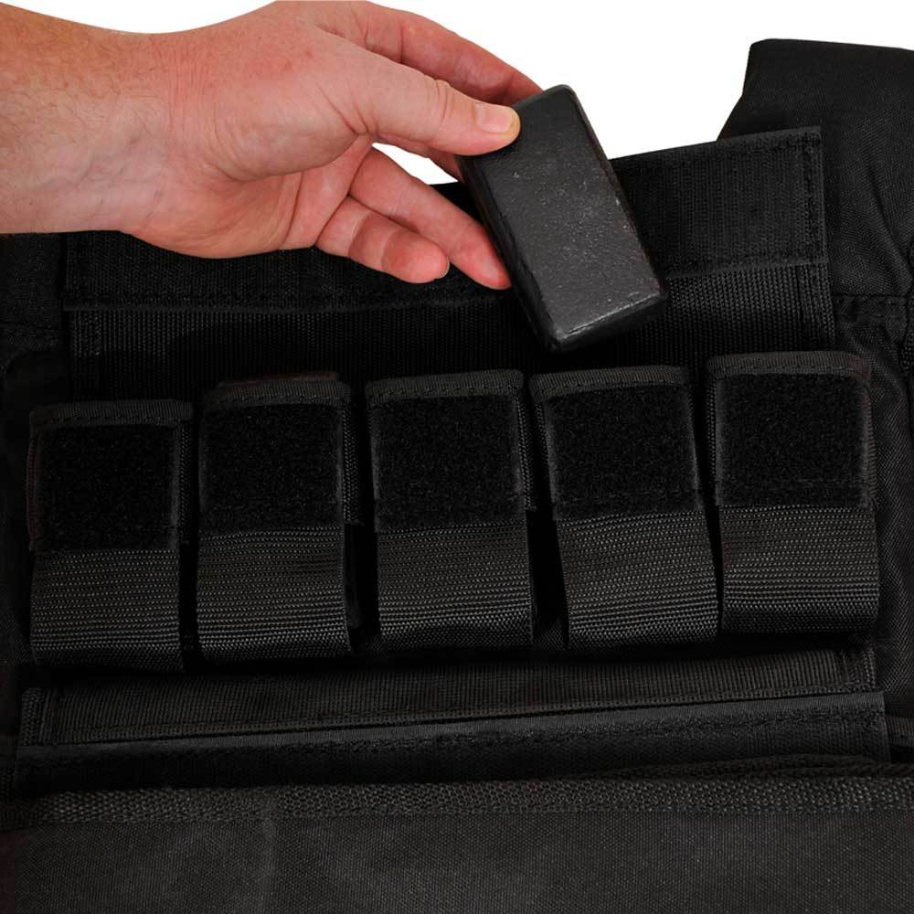XLR8 Adjustable Weighted Vest 30kg (66 lbs) for Strength Training, Running & Fitness - Ideal for CrossFit, HIIT & Home Workouts