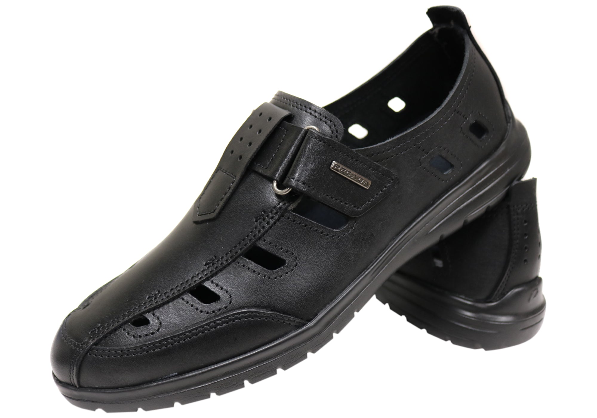 Ditto Men's Genuine Leather Comfortable Casual Shoes - Handmade in Brazil - Perfect for Walking, Office & Travel