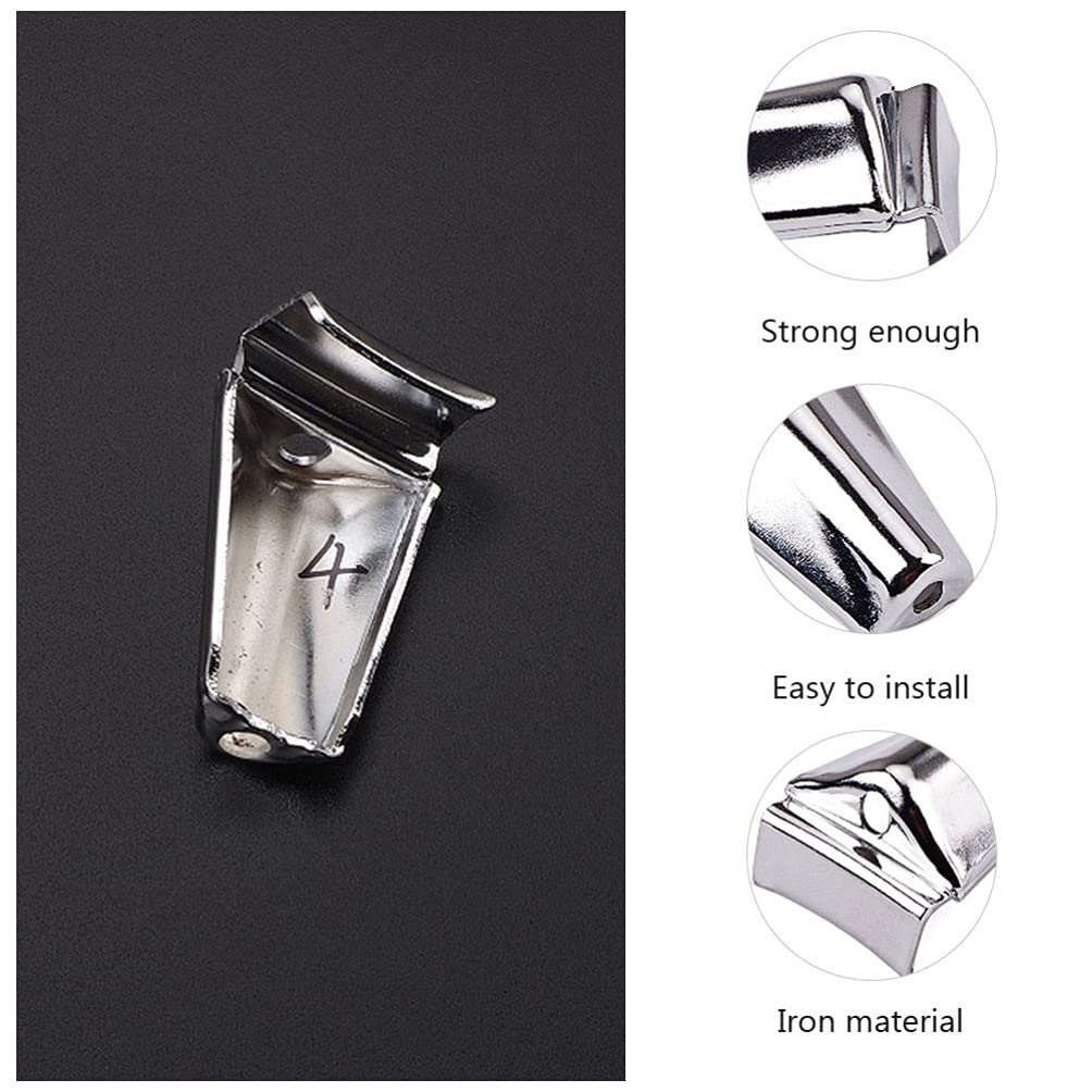 2Pcs Heavy Duty Bass Drum Claw Hooks - Durable Metal Drum Parts & Percussion Accessories for Drum Set Maintenance and Replacement - Perfect for Drum Kits, Marching Bands, and Music Performances