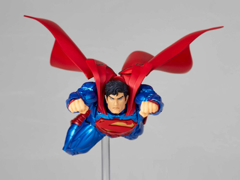 Amazing Yamaguchi Revoltech No. 027 Superman Action Figure - Highly Articulated Collectible for Display & Photography | Perfect for DC Fans, Toy Collectors & Home Decor