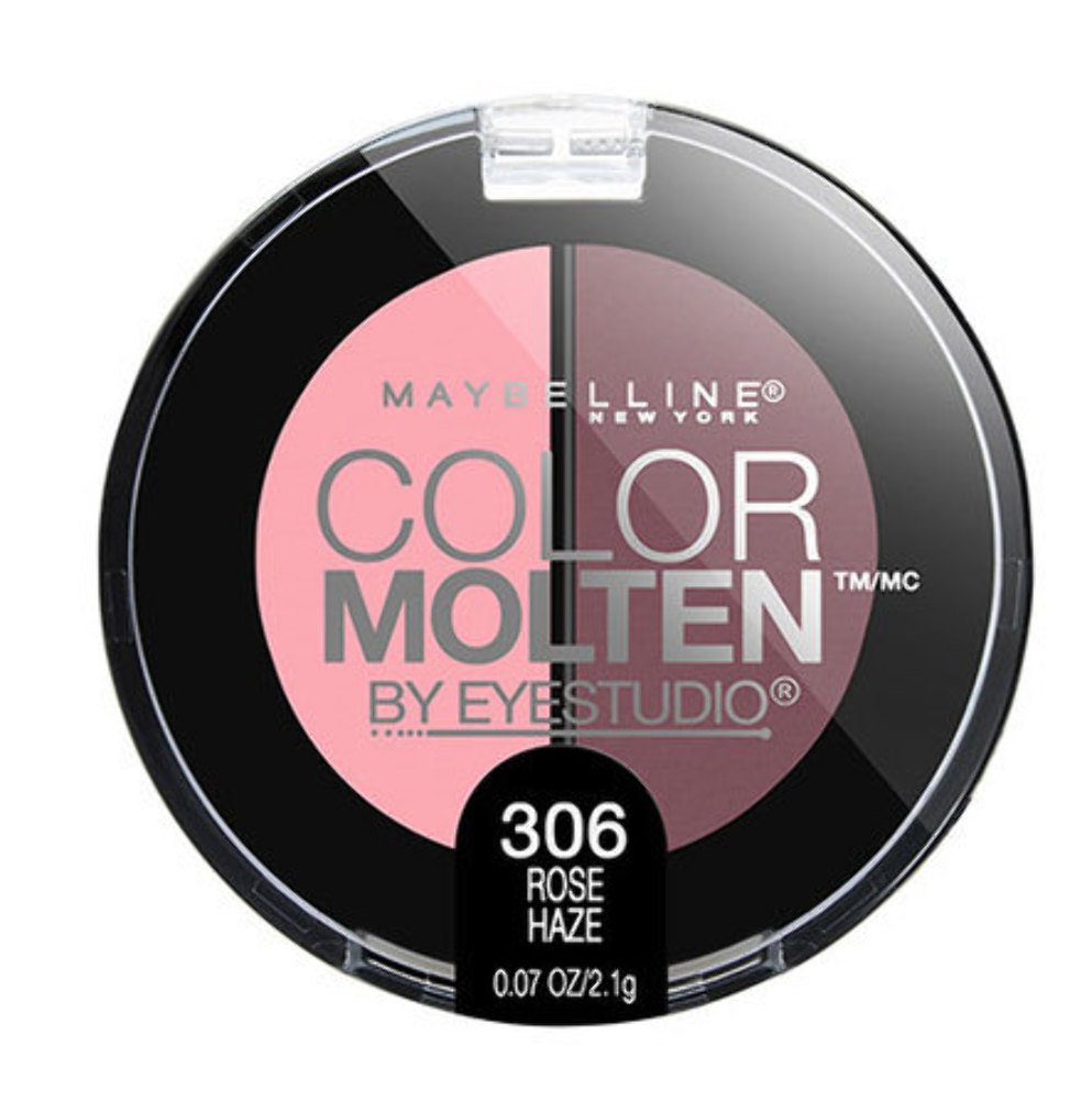 Maybelline New York Eye Studio Color Molten Cream Eyeshadow - Rose Haze, 0.07 oz | Long-Lasting Cream Eyeshadow for Day & Night Makeup Looks | Perfect for Everyday Wear & Special Occasions