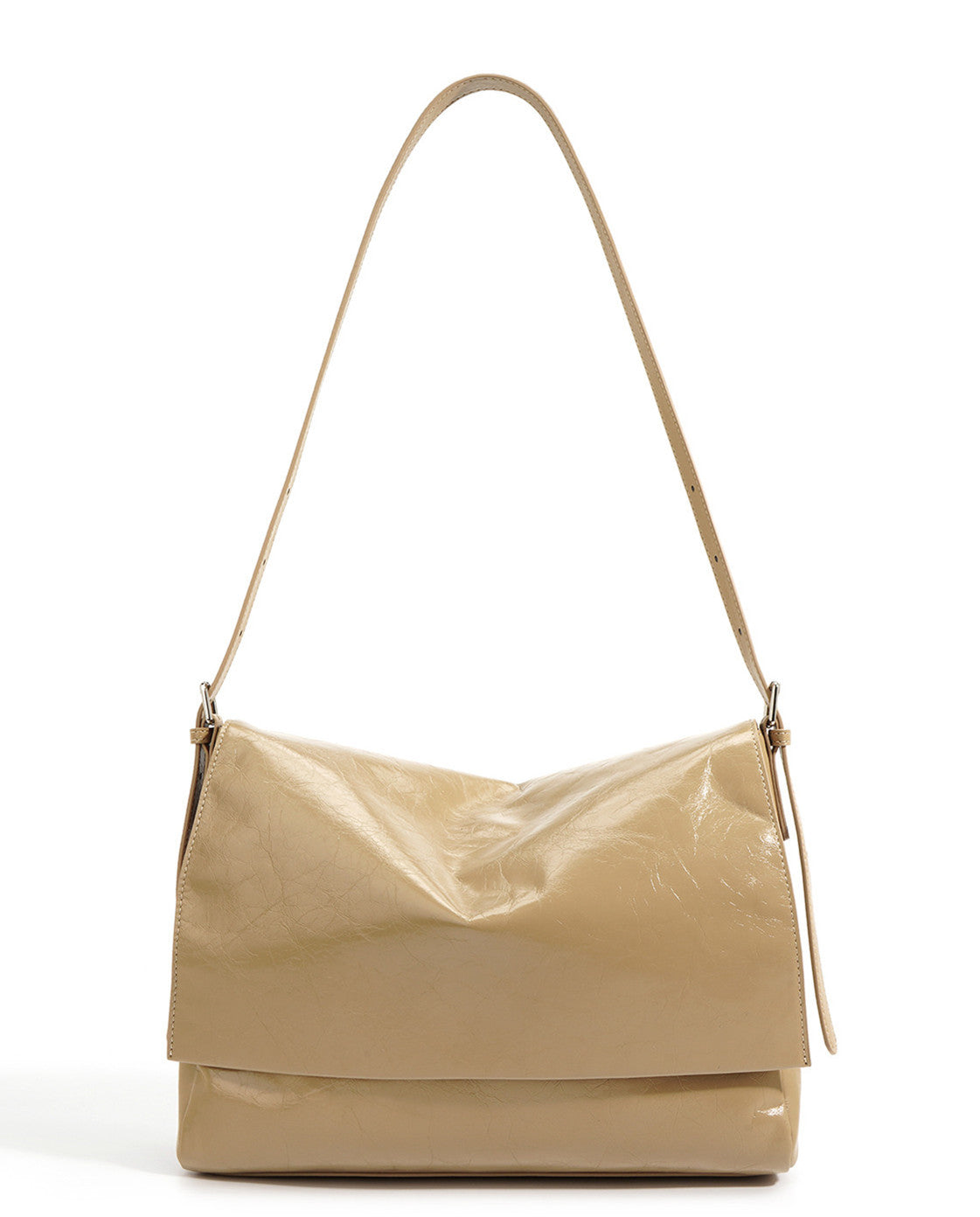 Stylish Compact Flap Shoulder Bag for Women - Lightweight Crossbody Purse with Adjustable Strap, Perfect for Travel, Work, and Everyday Use