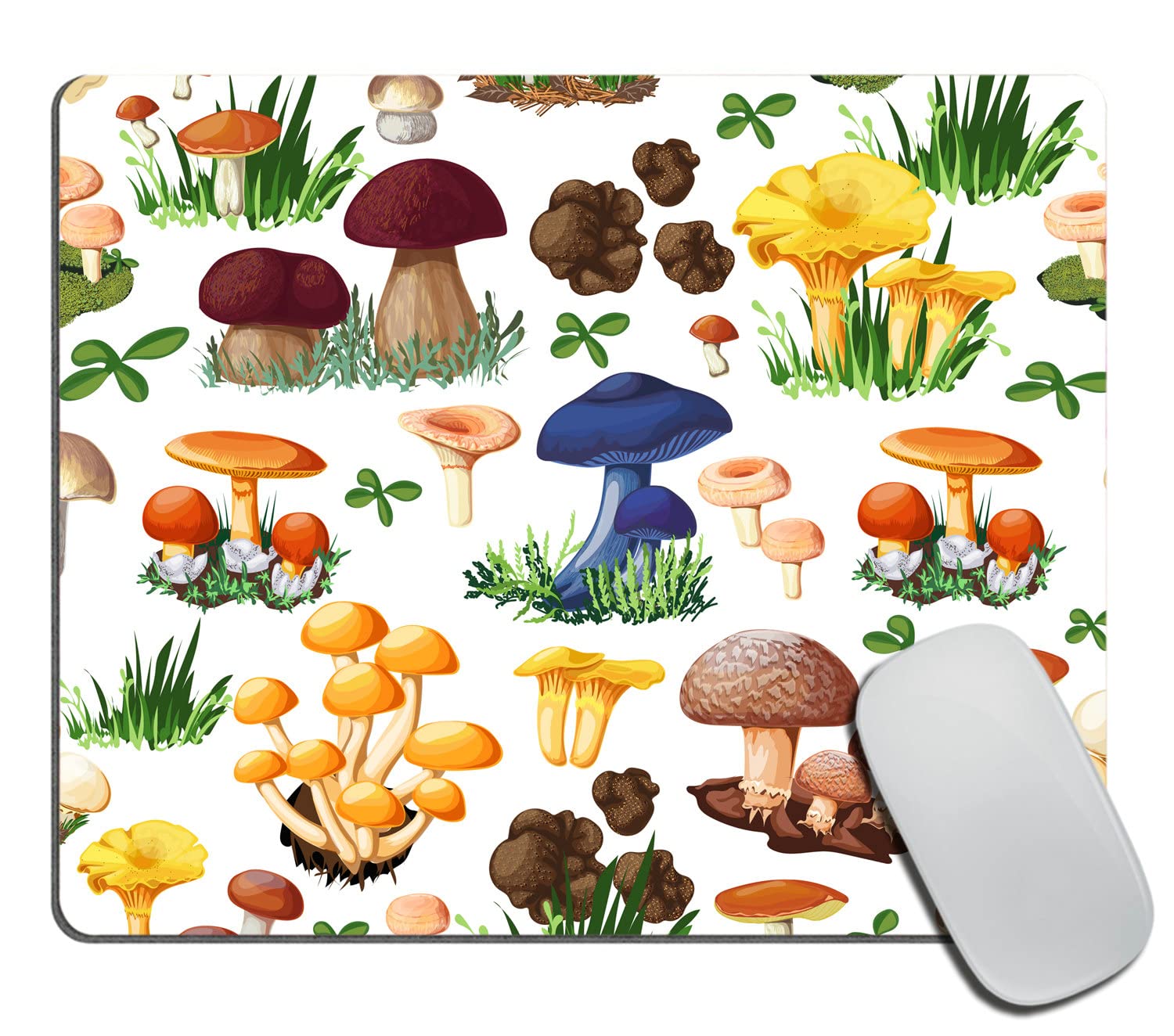 Premium Mushroom-Themed Mouse Pad - 9.5