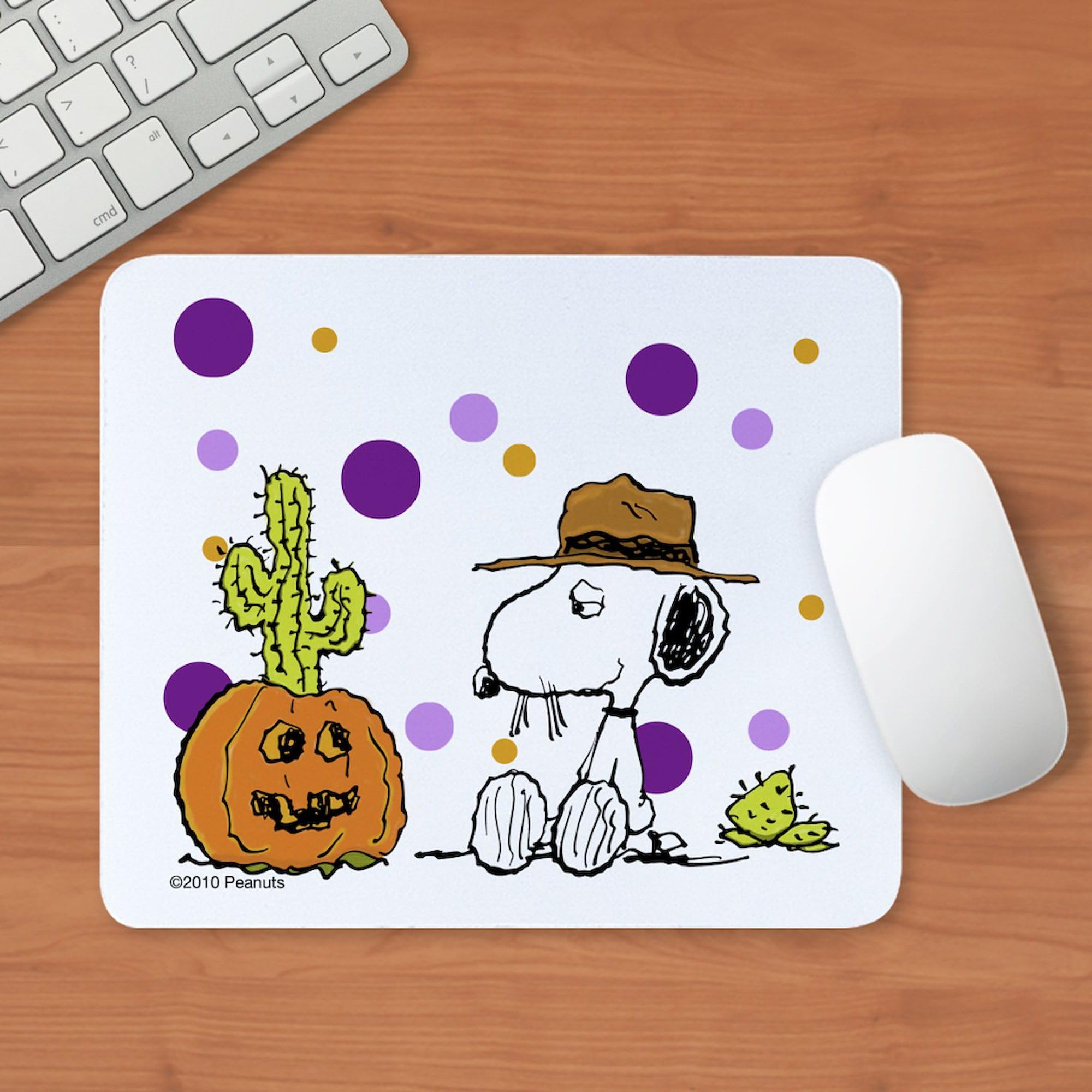 Spikey Halloween Non-Slip Rubber Gaming Mouse Pad - Perfect for Halloween Decor, Gaming Setup & Office Work (CafePress)