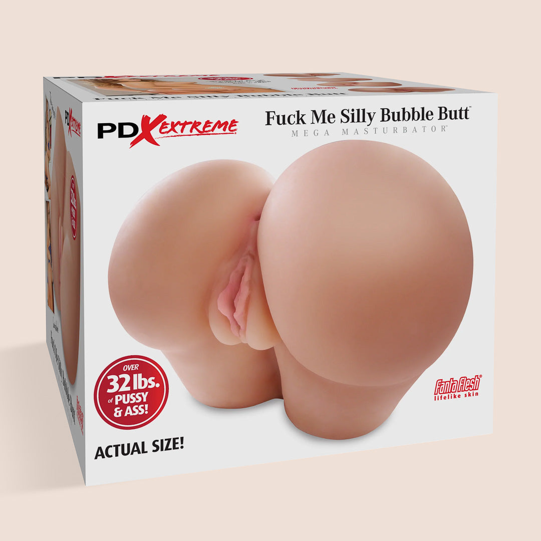 Pipedream Extreme F_ck Me Silly Bubble Butt - Giant Sized Mega Masturbator for Men | Ultra-Realistic Anal Sex Toy for Intense Solo Pleasure & Couples Play