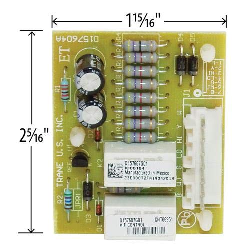 American Standard OEM CNT06951 HIF Control Board Replacement Part - Compatible with HVAC Systems - Ideal for Home & Commercial Heating Repair