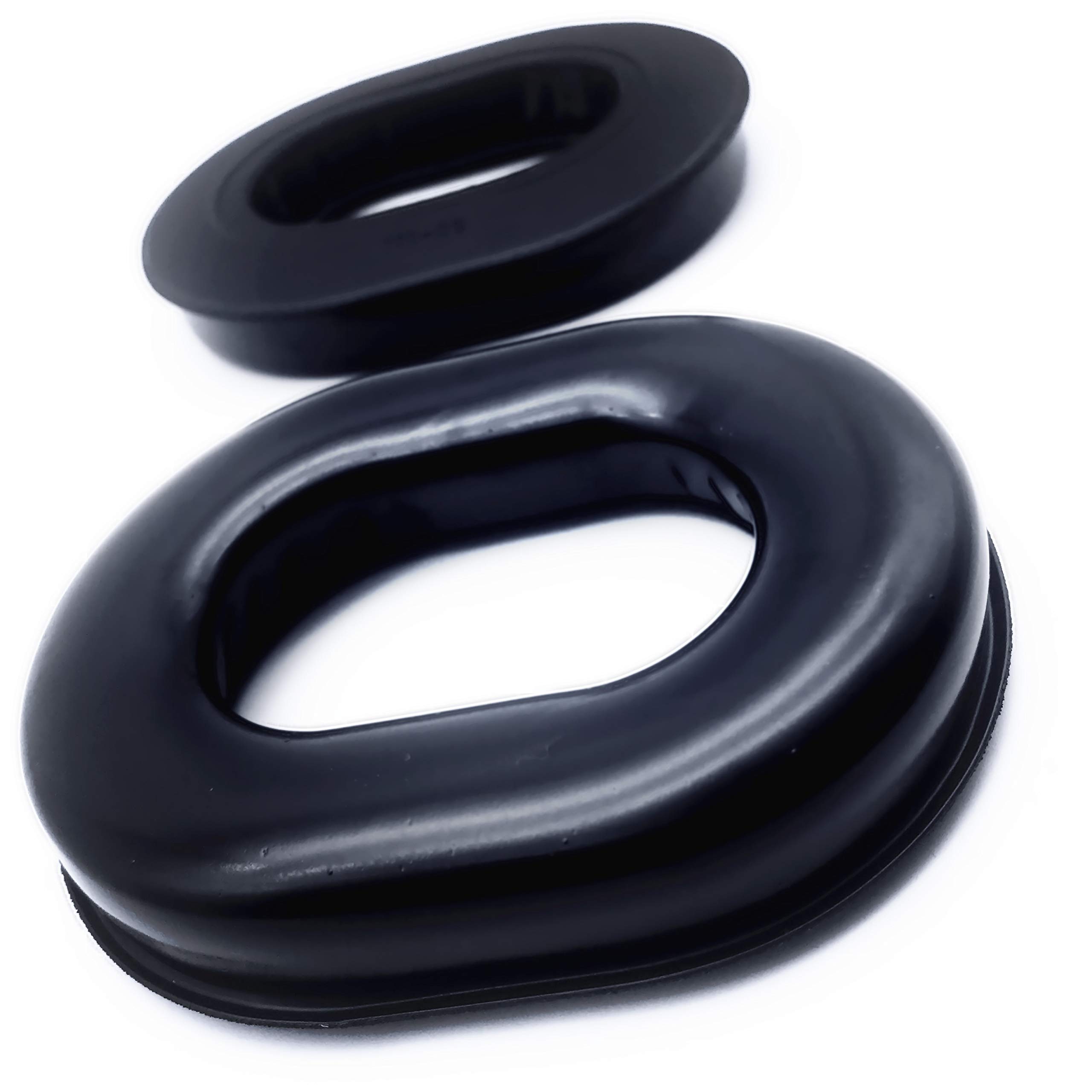Premium Gel Ear Seals & Cushions for David Clark H10 Series Aviation Headsets - Comfortable Noise Reduction Ear Pads with Deluxe Cloth Covers (Model 40243G-02) - Ideal for Pilots, Flight Training & Long-Haul Flights