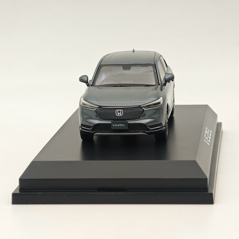 1/43 Scale Honda VEZEL Meteoroid Gray Metallic Diecast Model Car - Hobby Japan HJ431002GM - Collectible Miniature Vehicle for Display, Gifts & Car Enthusiasts