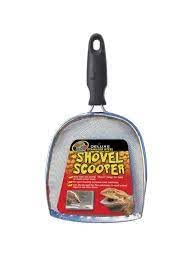 Premium Zoo Med Deluxe Stainless Steel Shovel Scooper - Heavy Duty Pet Waste Cleanup Tool - Pack of 10 for Dog Parks, Backyards & Outdoor Cleaning