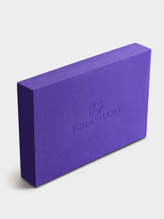 Premium EVA Yoga Block for Stability & Support - Non-Slip Yoga Brick for Poses & Alignment - Ideal for Home Yoga Studio, Hot Yoga & Pilates Practice