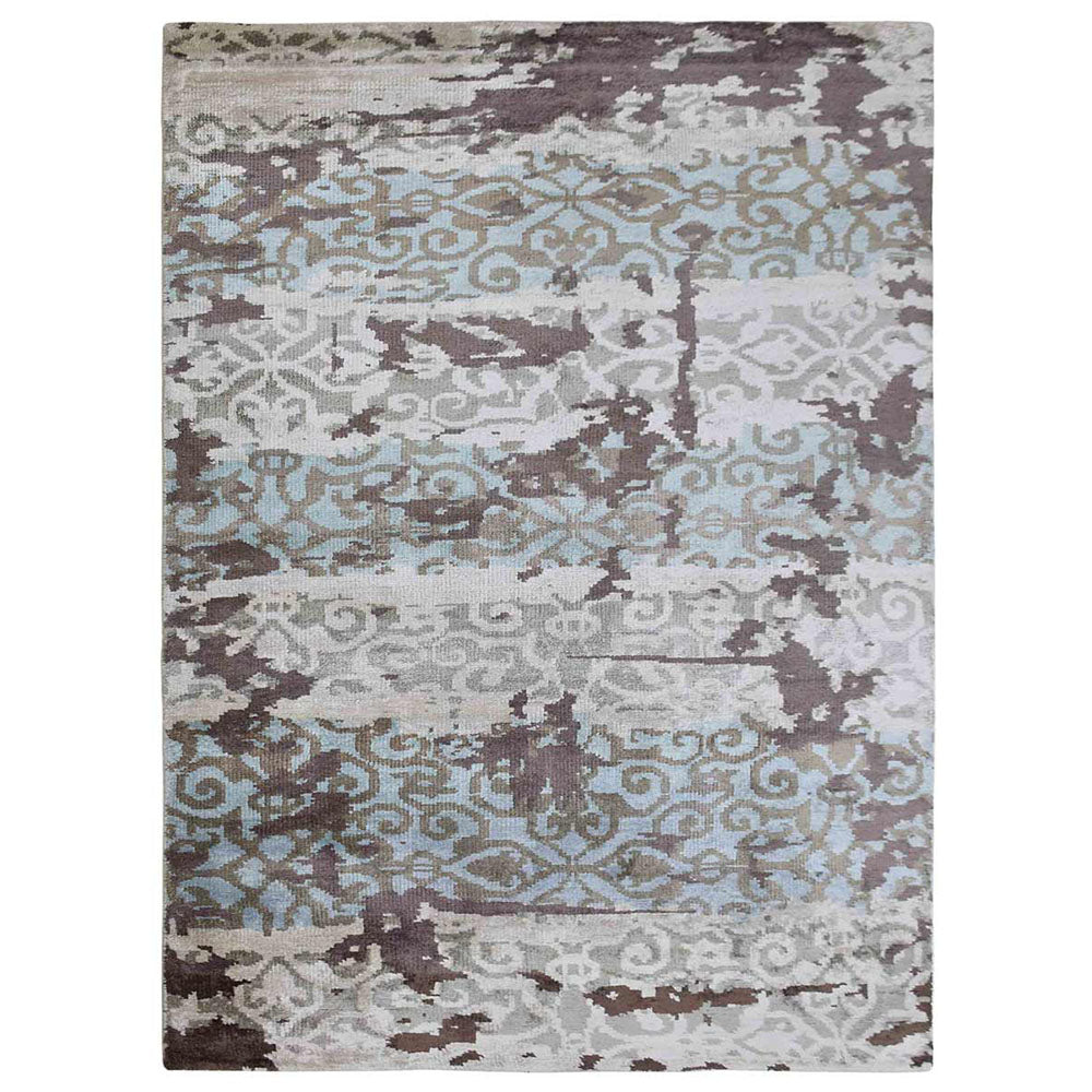 Handmade Hypnotic Eastern Hand Knotted Rug - Premium Wool Oriental Carpet for Living Room, Bedroom & Home Decor