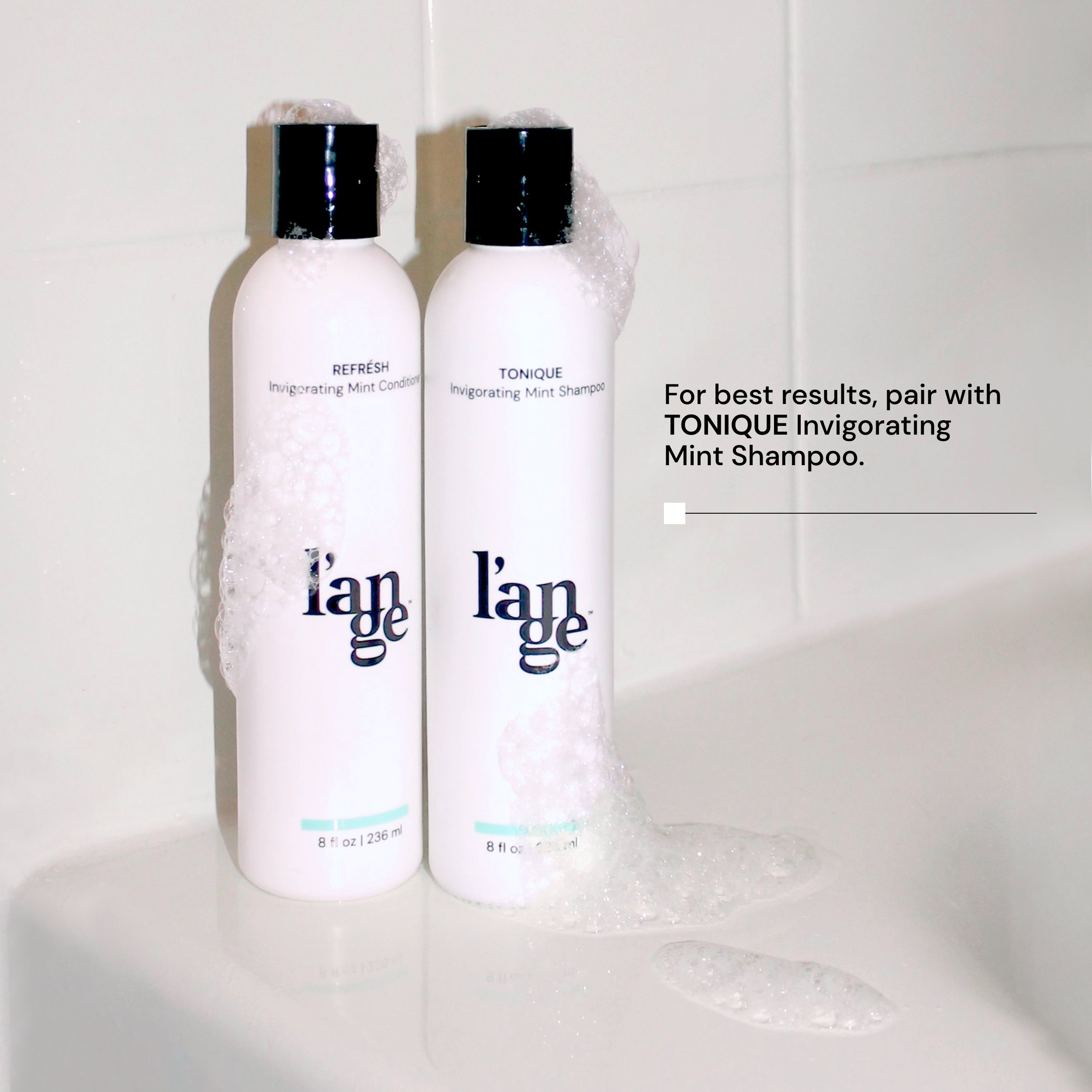 Refresh Invigorating Mint Cream Conditioner - Hydrating & Cooling Hair Care for Dry & Damaged Hair - Perfect for Daily Use & Post-Workout Refreshment