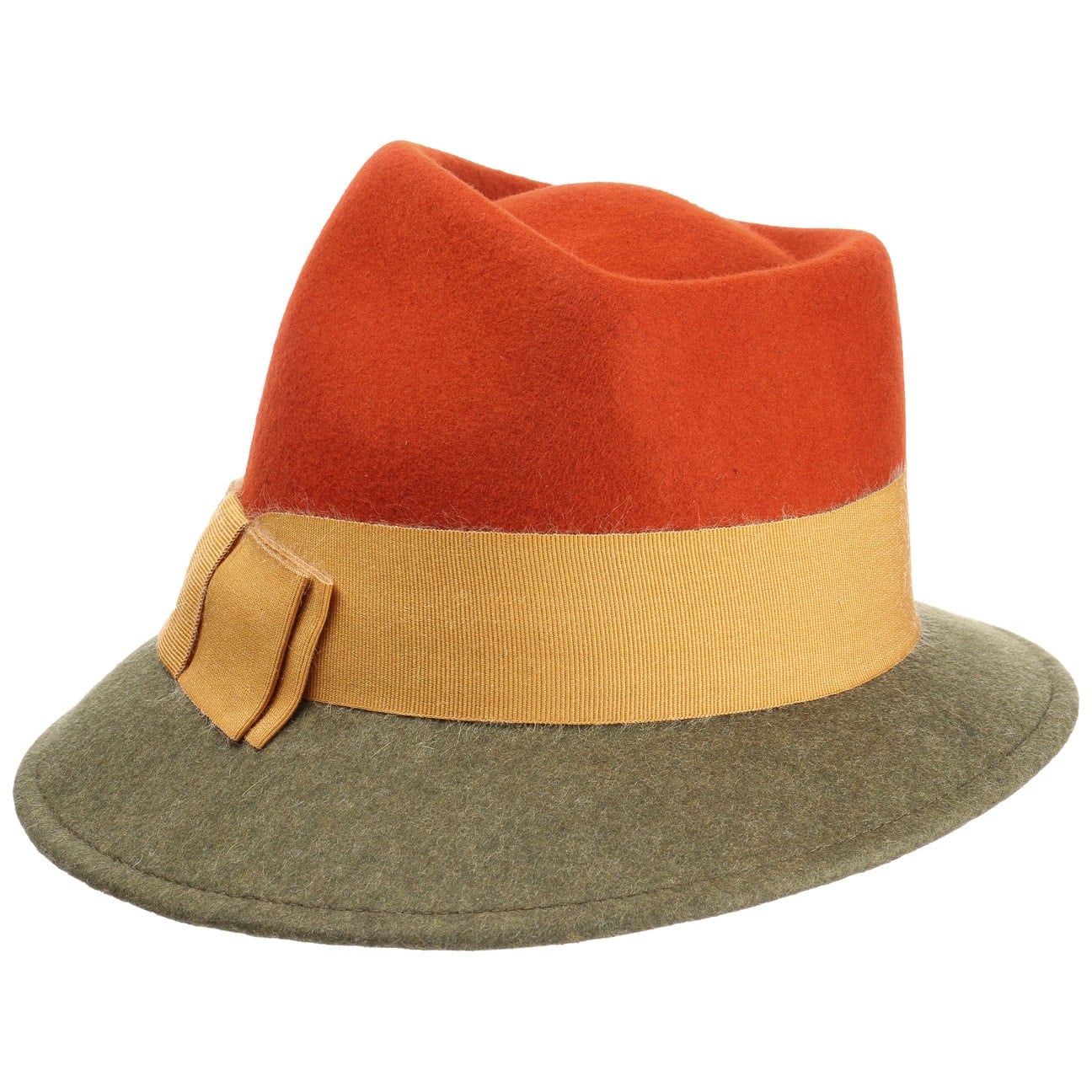 Lierys Asym Twotone Wool Felt Hat - Stylish Winter Fashion Accessory for Women | Perfect for Outdoor Events, Travel & Cold Weather