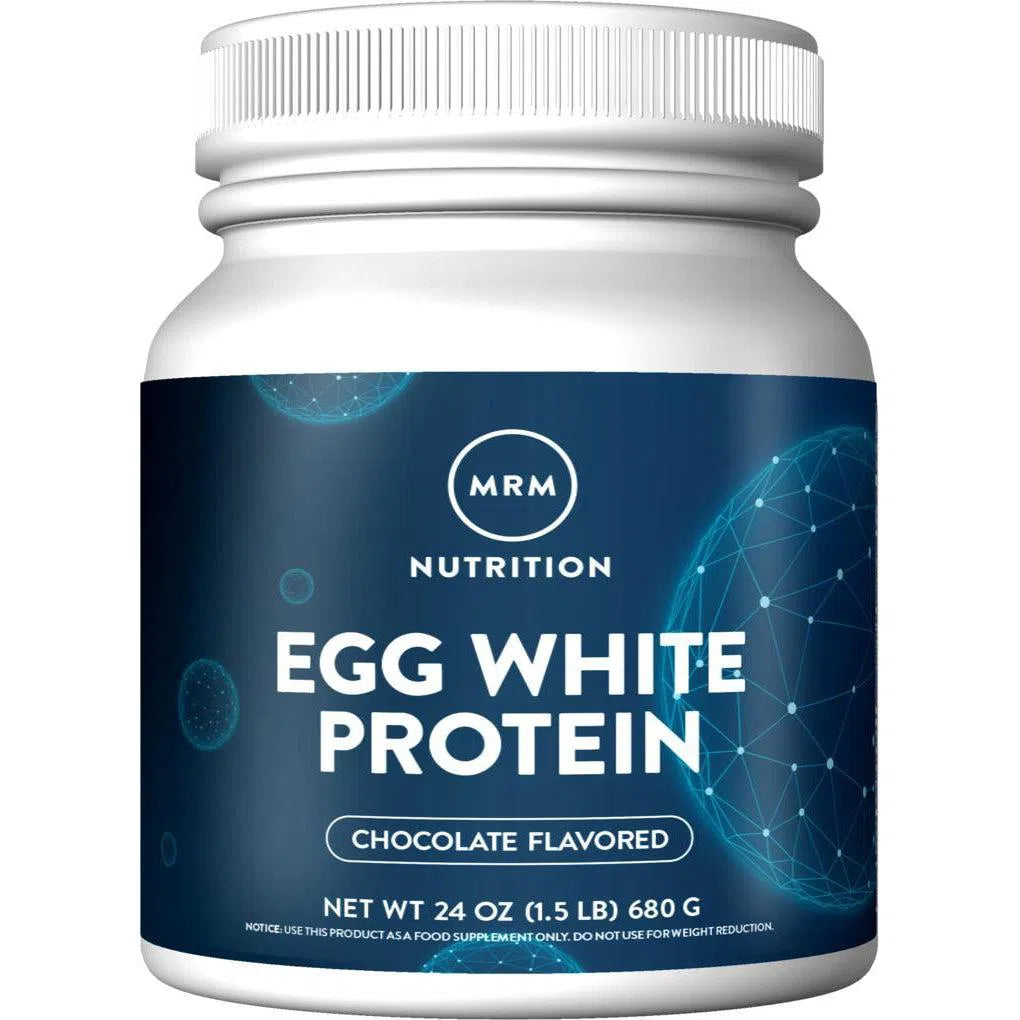 MRM Natural Egg White Protein Powder - 100% Pure, Low Carb, Keto-Friendly Protein Supplement for Muscle Recovery & Weight Loss - Perfect for Smoothies, Baking & Post-Workout Shakes