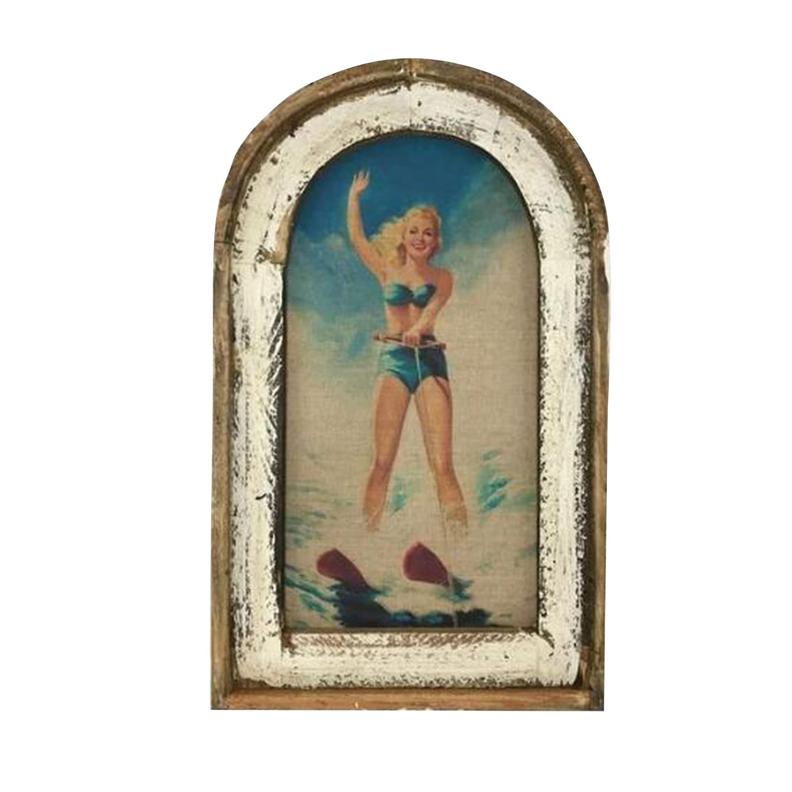 Teen Girls Room Decor - Aesthetic Wall Art for Bedroom, Bathroom & Swimming Pool Area | Rustic Christmas Ornaments for Holiday Wall Hanging Decorations