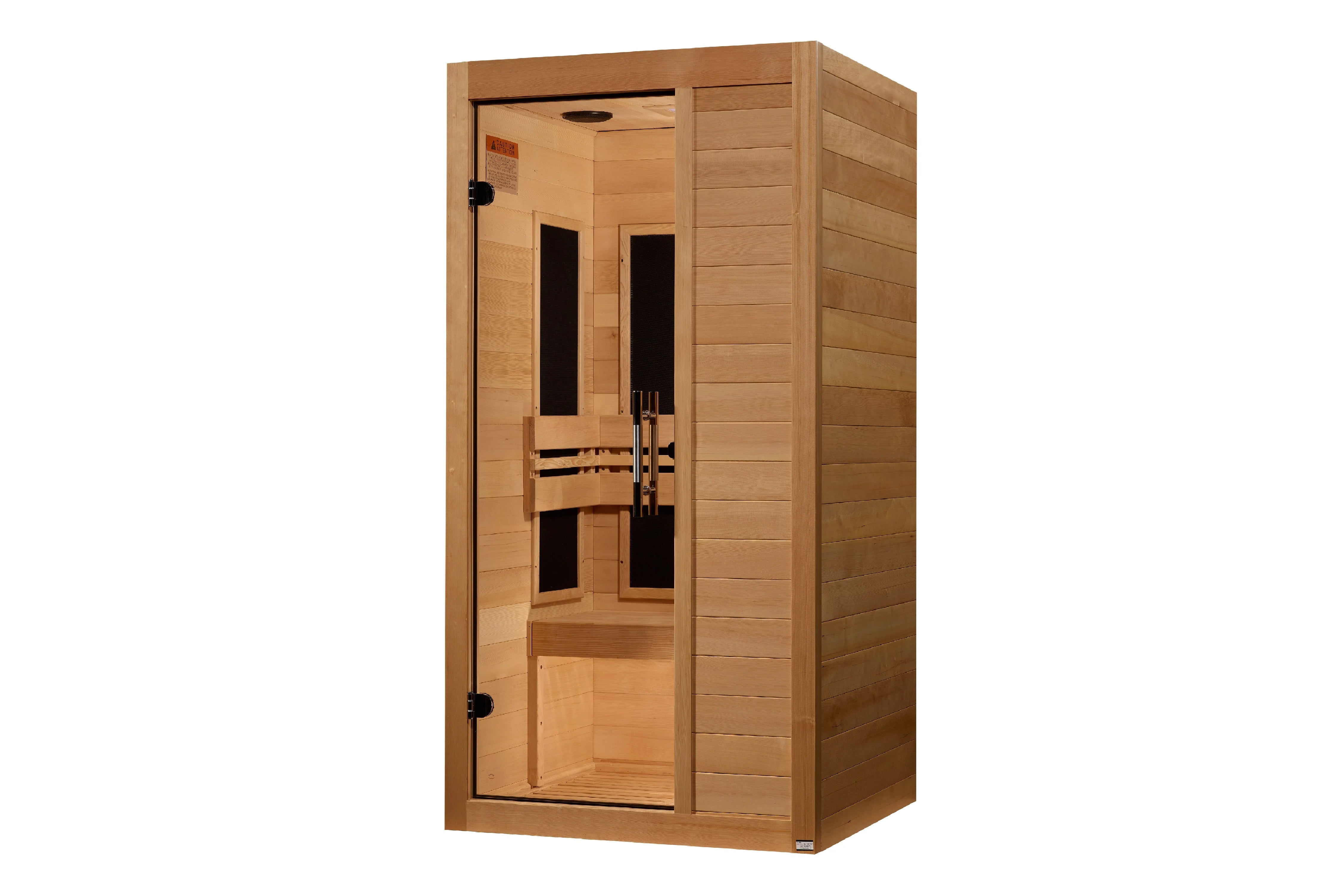 Maxxus S Line 1-2 Person Low EMF FAR Infrared Sauna for Home Spa, Detox & Relaxation - Perfect for Small Spaces & Wellness Therapy