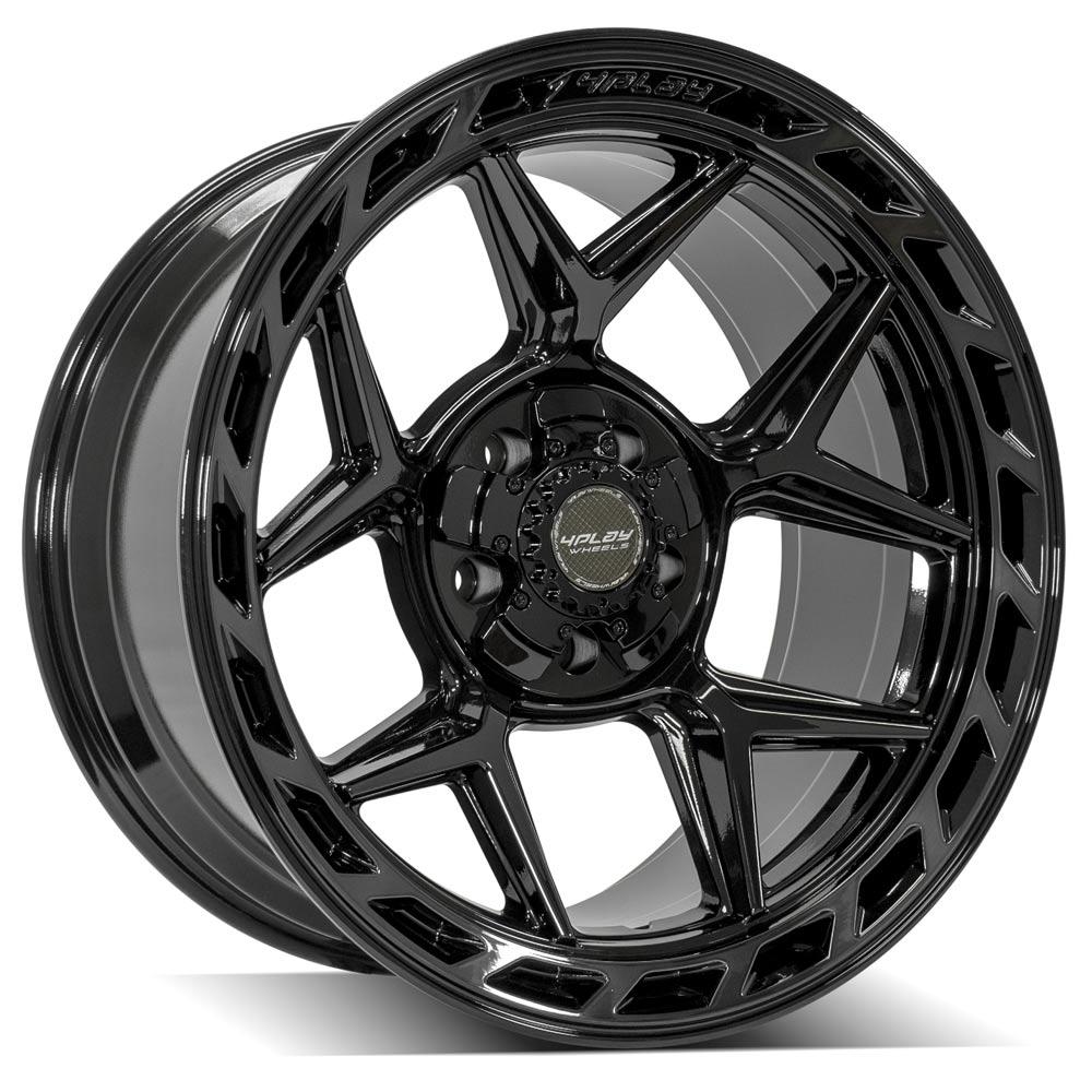 4Play Gen3 4P55 Gloss Black Wheels 20x10.0 18