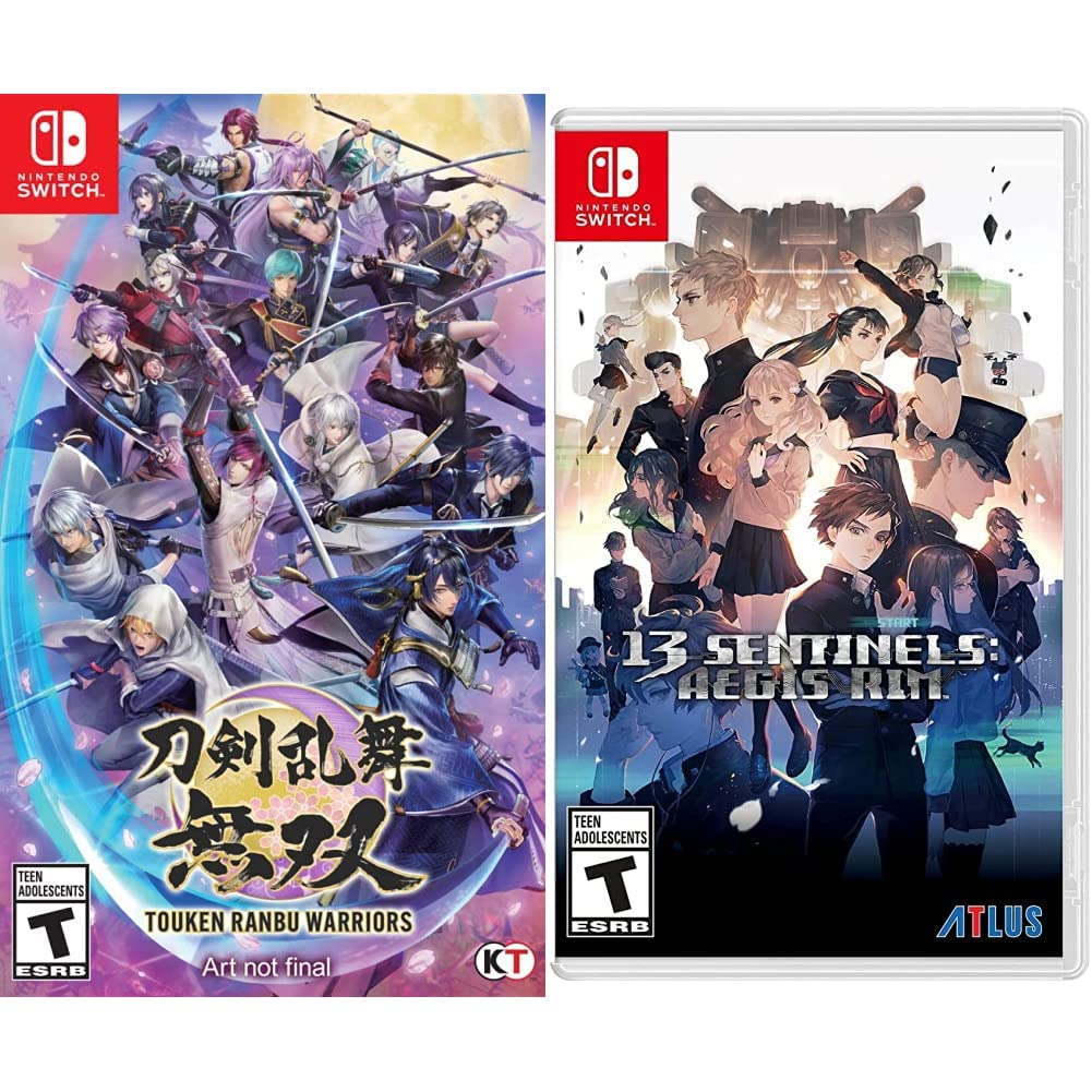 Touken Ranbu Warriors - Nintendo Switch Game | Action RPG Samurai Adventure | Perfect for Anime & History Fans    13 Sentinels: Aegis Rim - Nintendo Switch Game | Sci-Fi Visual Novel & Tactical RPG | Great for Story-Driven Gamers & Mecha Enthusiasts