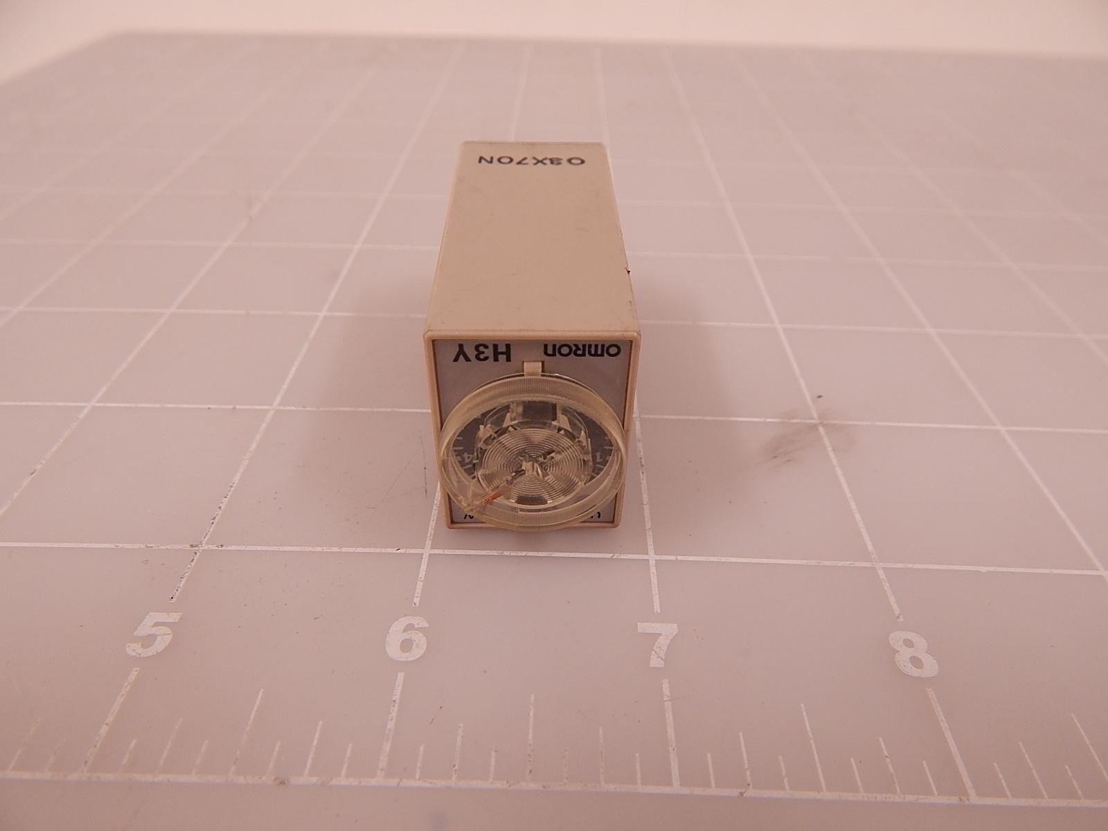 Omron H3Y-2 Timer Relay - Industrial Automation & Control Replacement Part for Machinery & Equipment