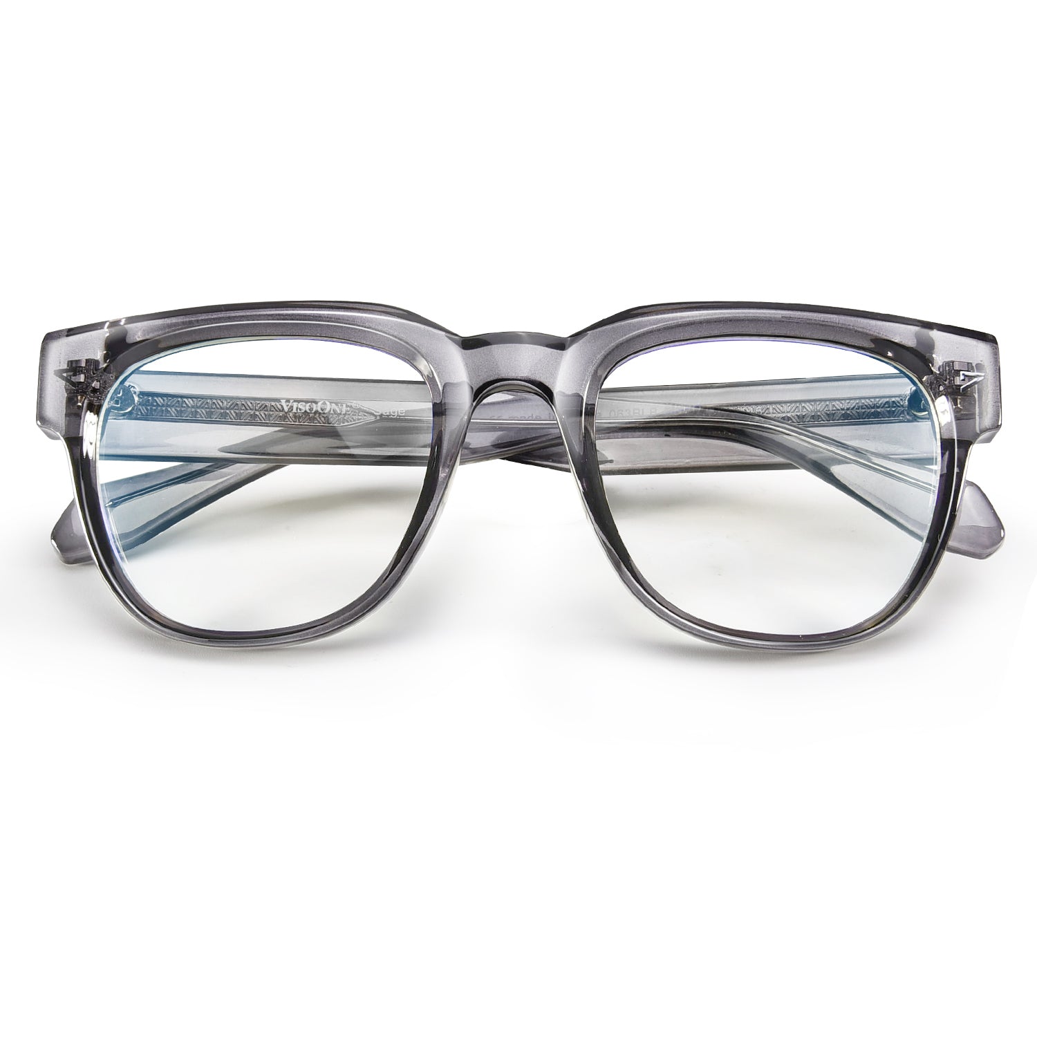 Blue Light Blocking Glasses - Sage Square Frame for Computer & Screen Use | Reduce Eye Strain & Improve Sleep | Stylish & Comfortable for Work, Gaming & Reading